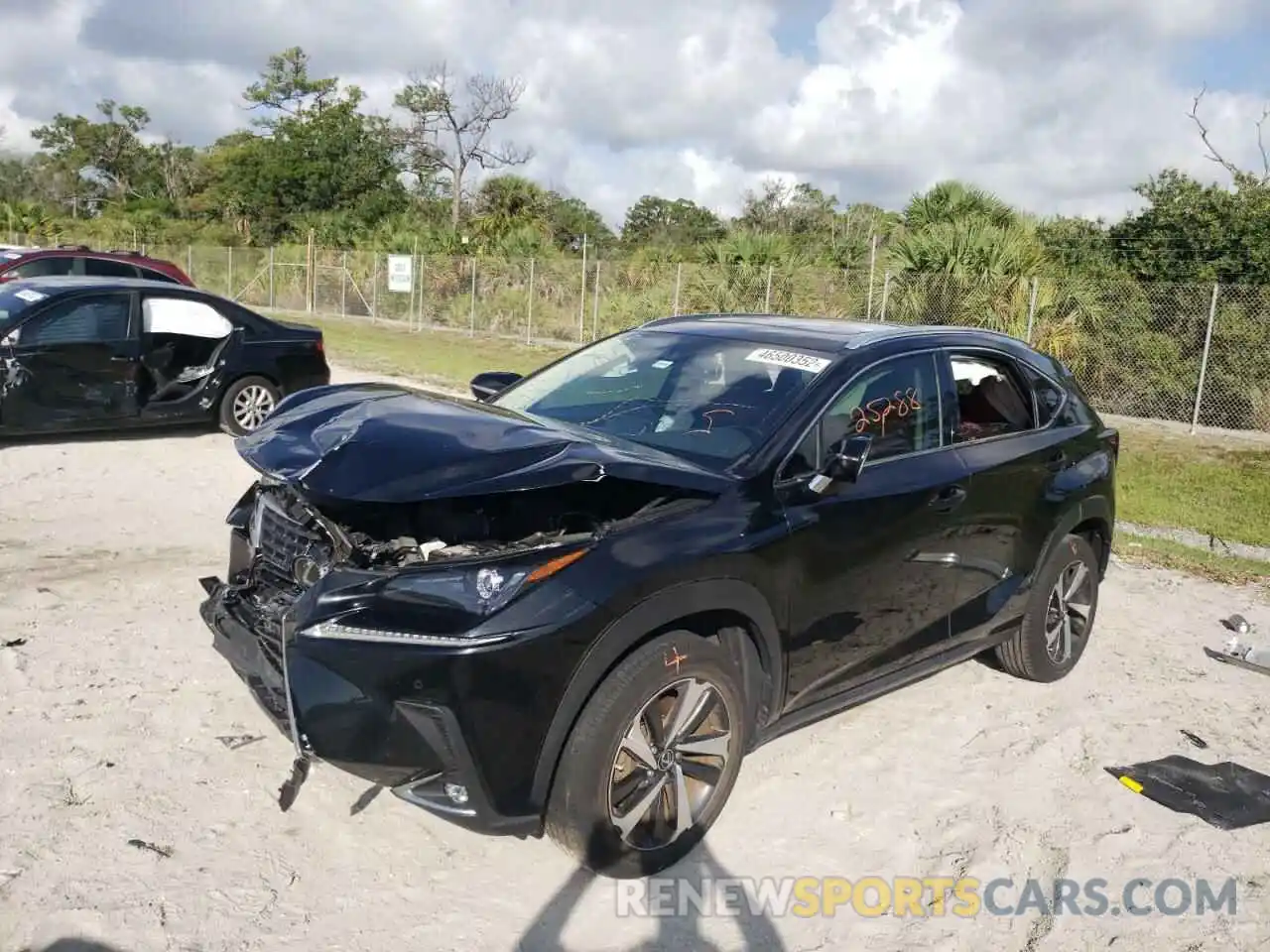 2 Photograph of a damaged car JTJGARBZ0L2166861 LEXUS NX 2020