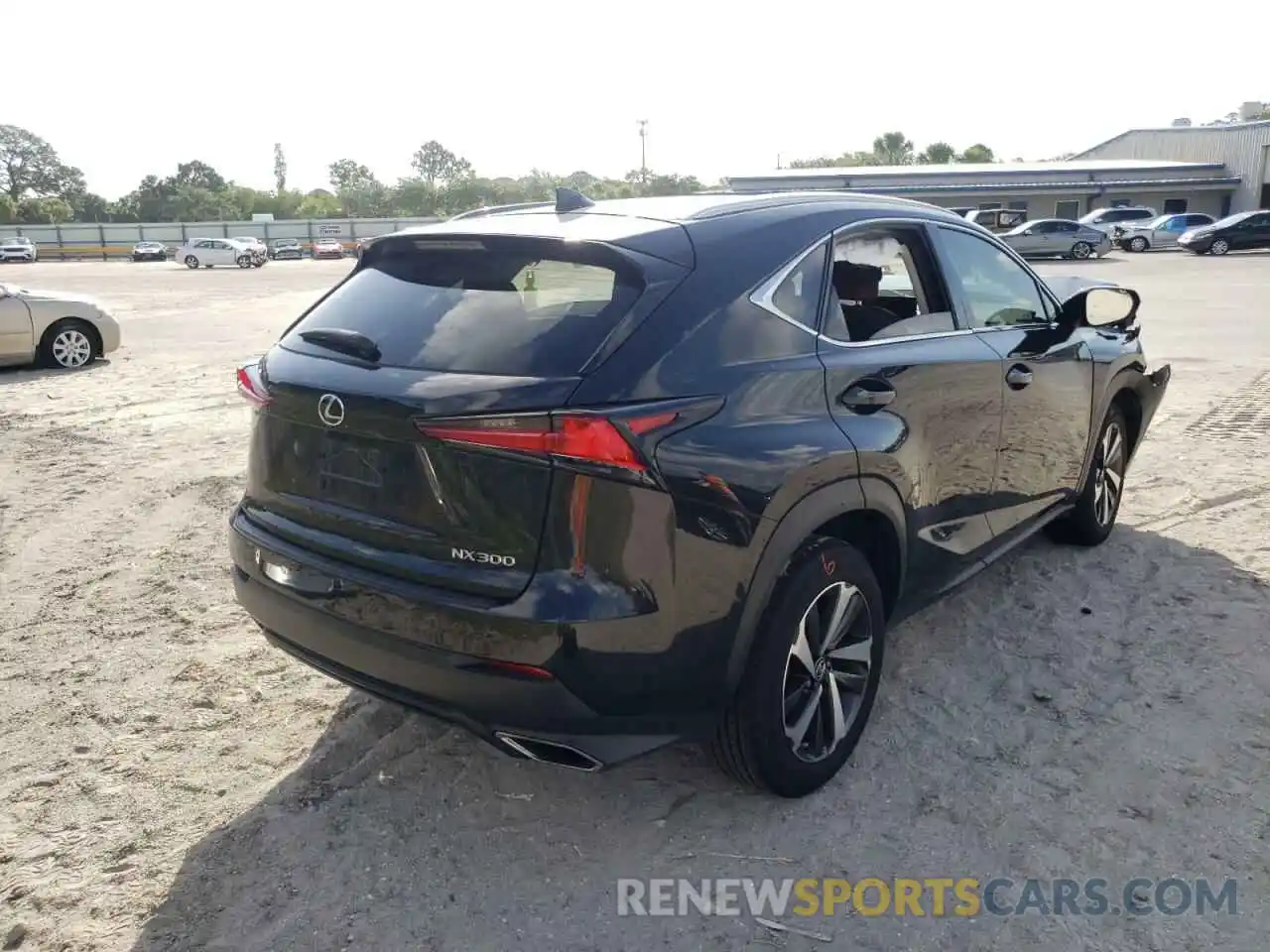 4 Фотография поврежденного автомобиля JTJGARBZ0L2166861 LEXUS NX 2020