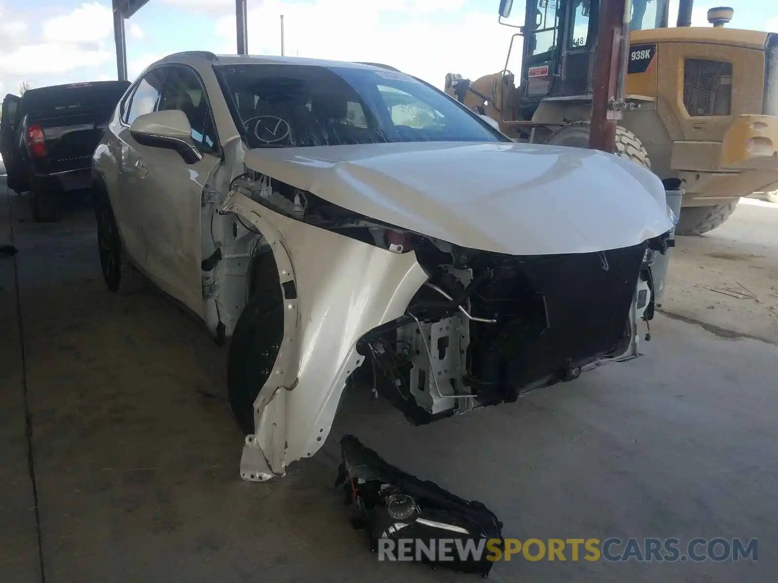 1 Photograph of a damaged car JTJGARBZ0L5004081 LEXUS NX 2020