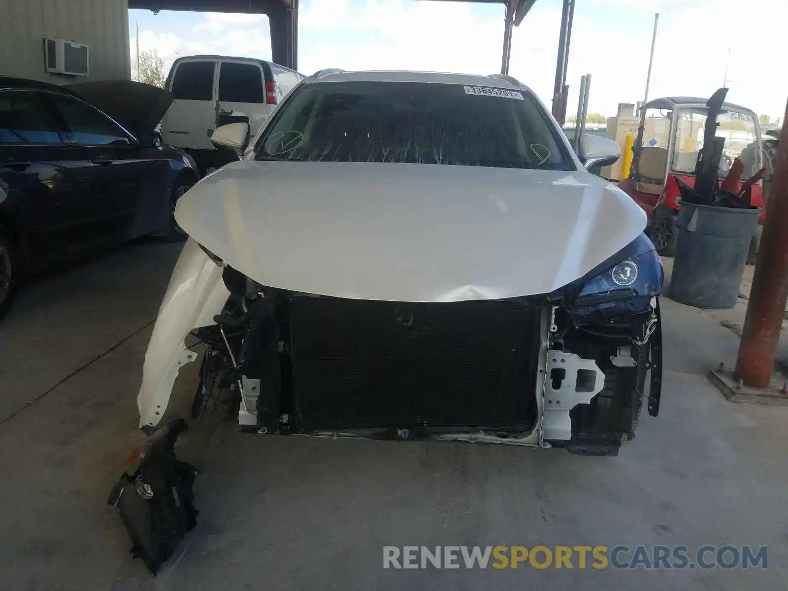 9 Photograph of a damaged car JTJGARBZ0L5004081 LEXUS NX 2020