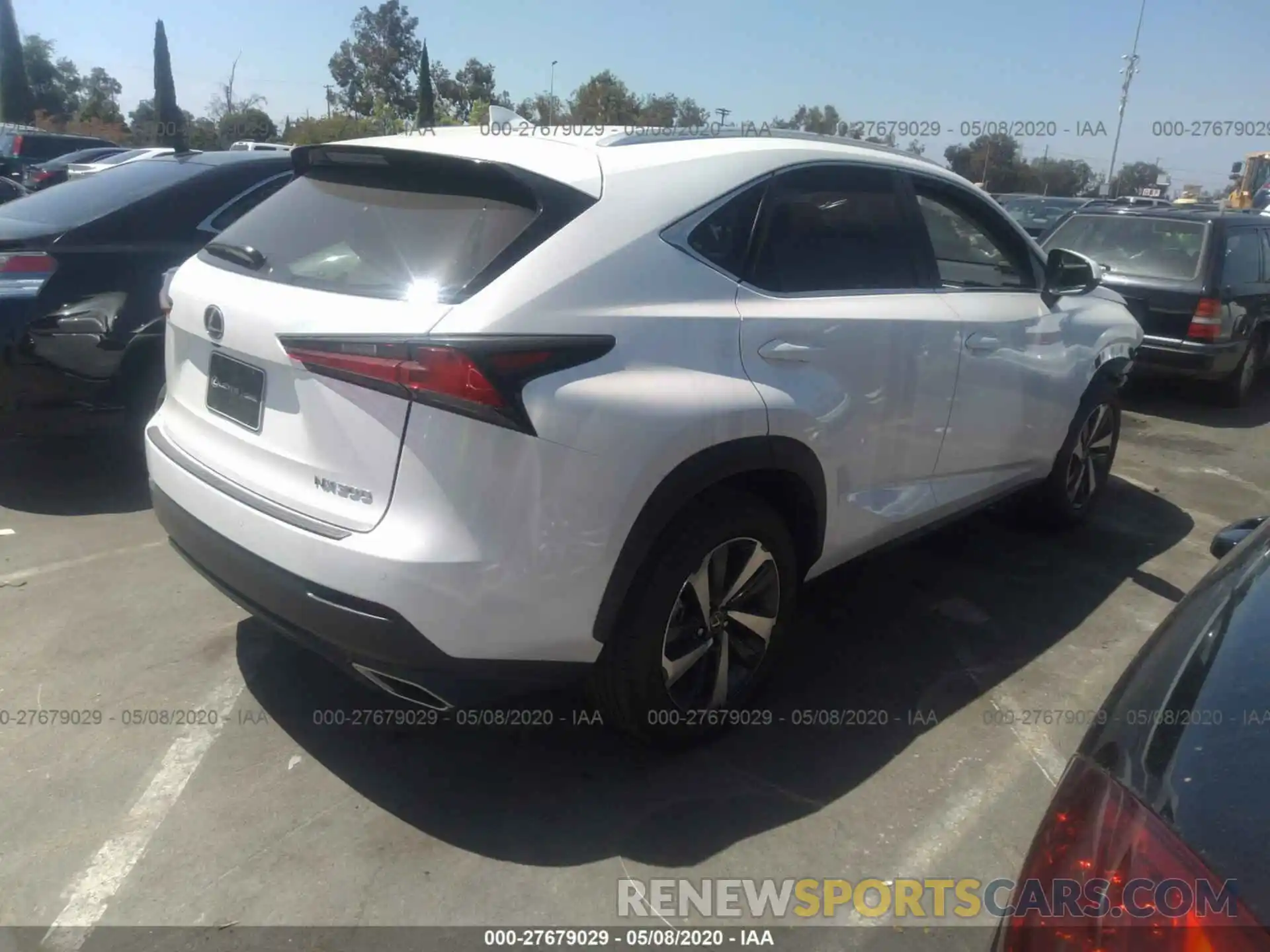 4 Photograph of a damaged car JTJGARBZ0L5004212 LEXUS NX 2020