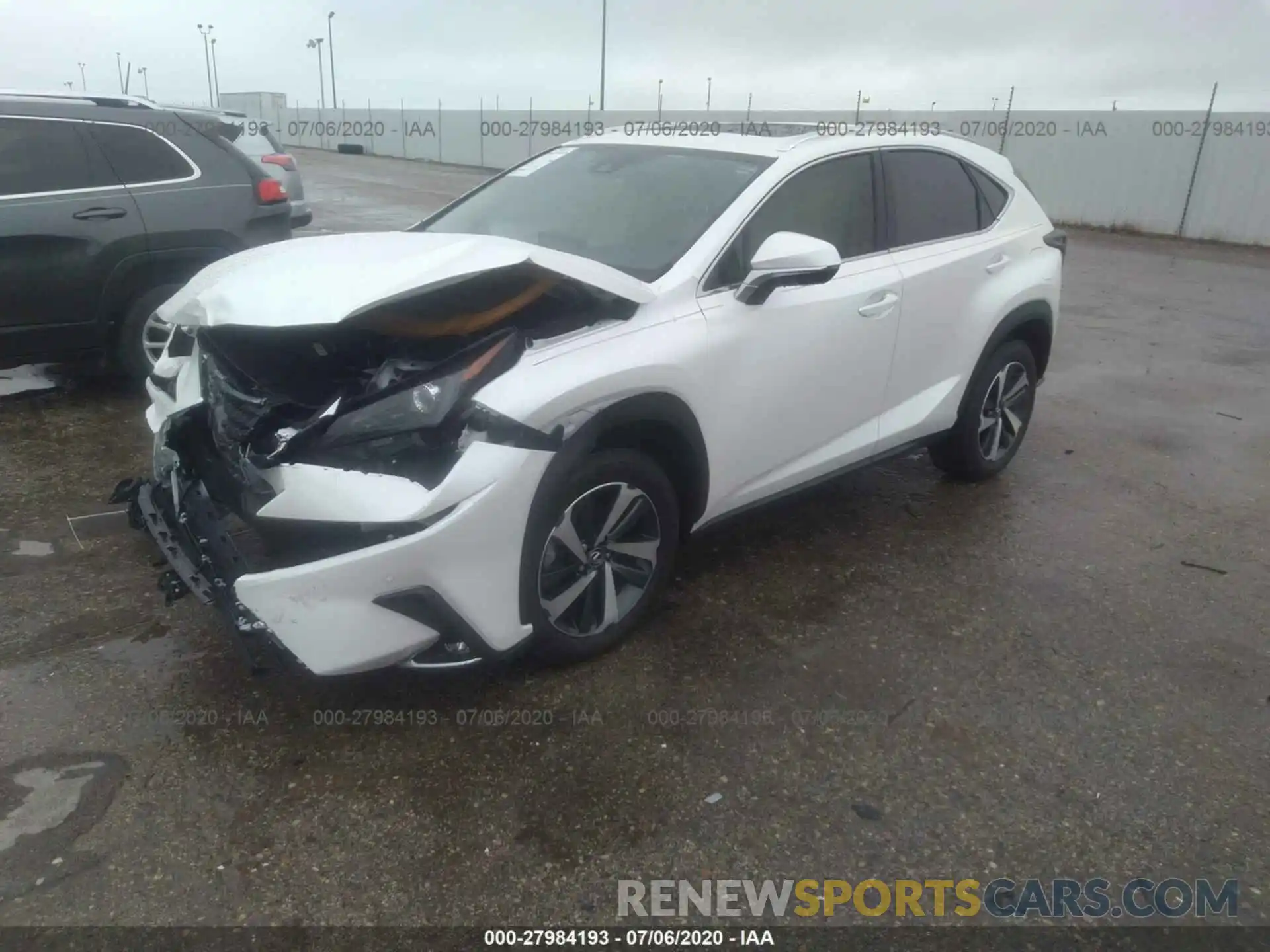 2 Photograph of a damaged car JTJGARBZ0L5017767 LEXUS NX 2020