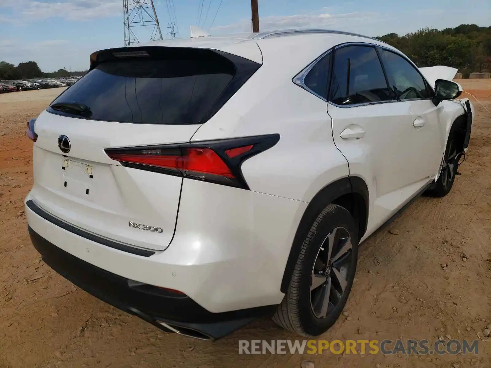 4 Фотография поврежденного автомобиля JTJGARBZ0L5017980 LEXUS NX 2020