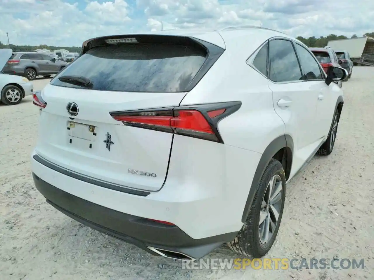 4 Фотография поврежденного автомобиля JTJGARBZ0L5018322 LEXUS NX 2020