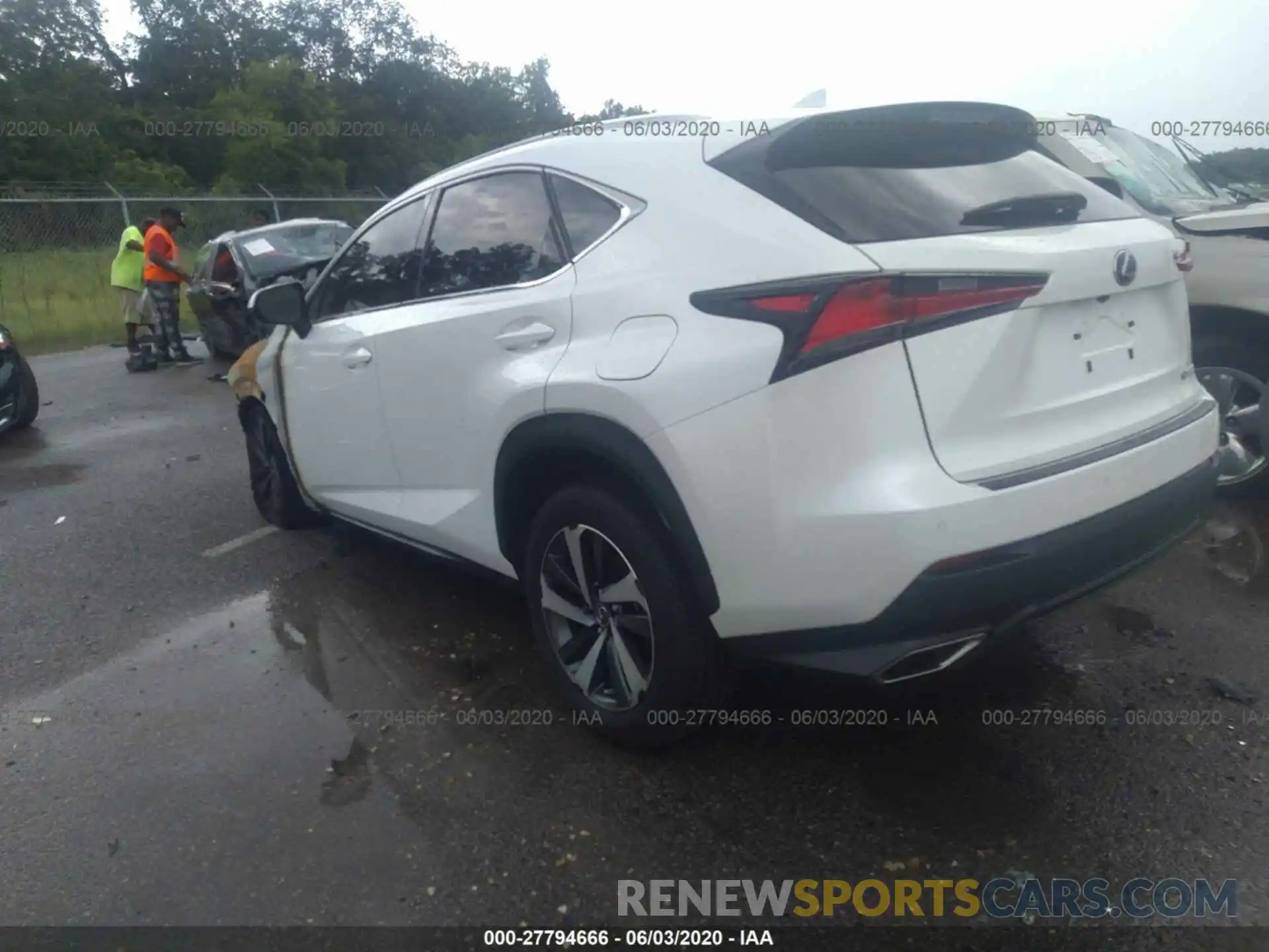 3 Photograph of a damaged car JTJGARBZ1L2158347 LEXUS NX 2020