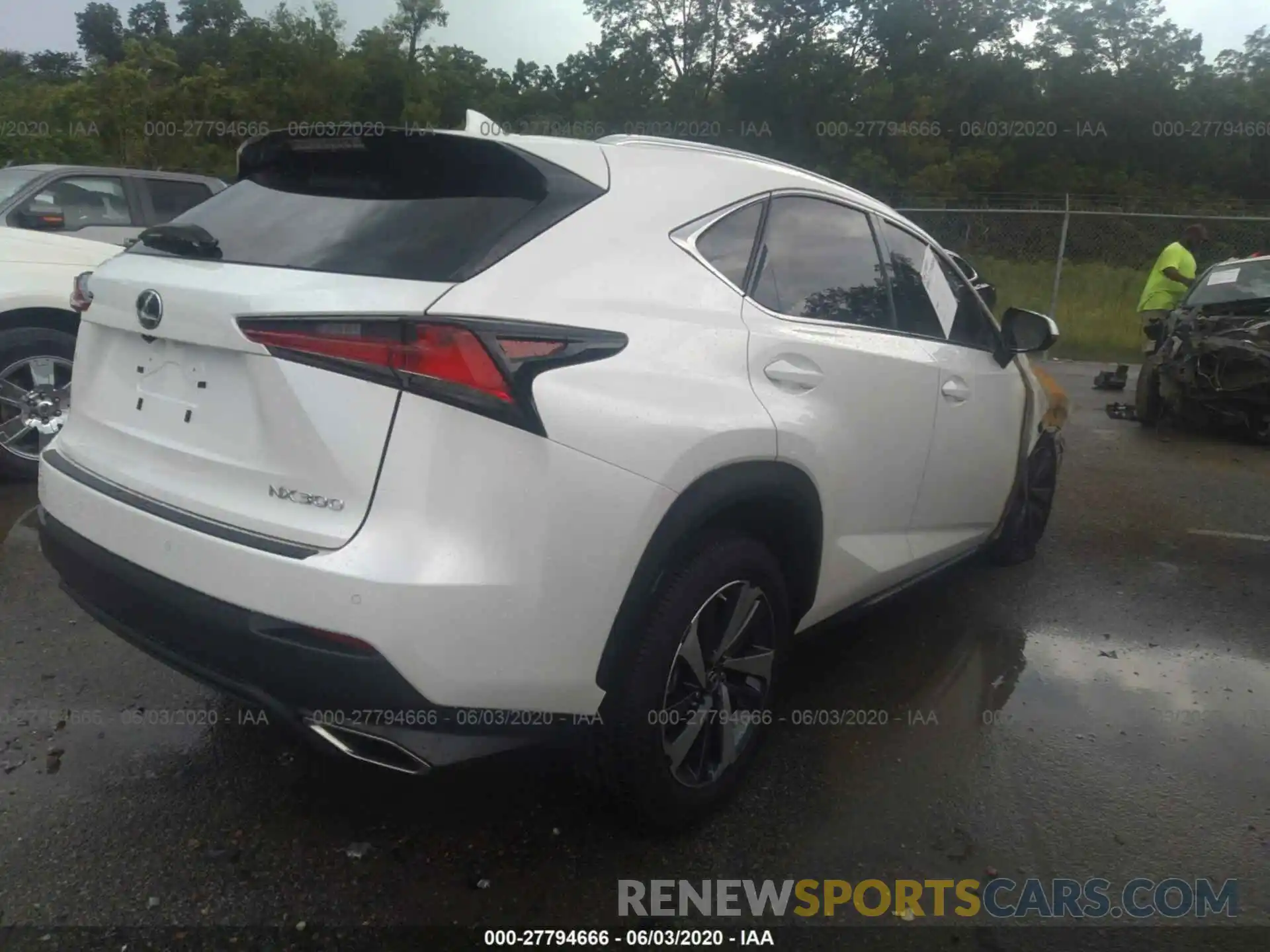 4 Фотография поврежденного автомобиля JTJGARBZ1L2158347 LEXUS NX 2020