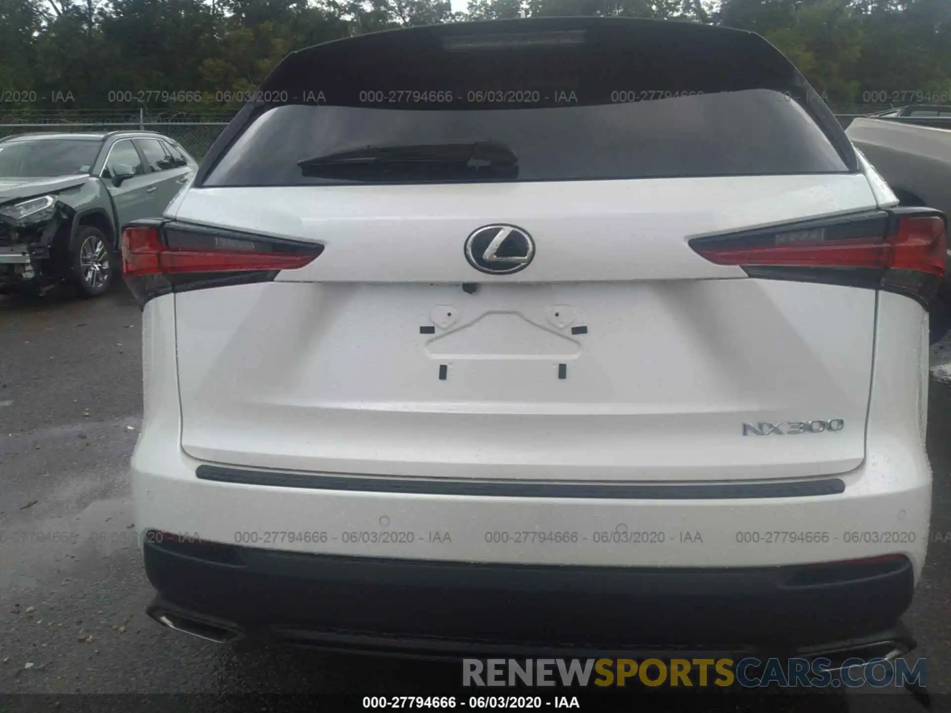 8 Фотография поврежденного автомобиля JTJGARBZ1L2158347 LEXUS NX 2020