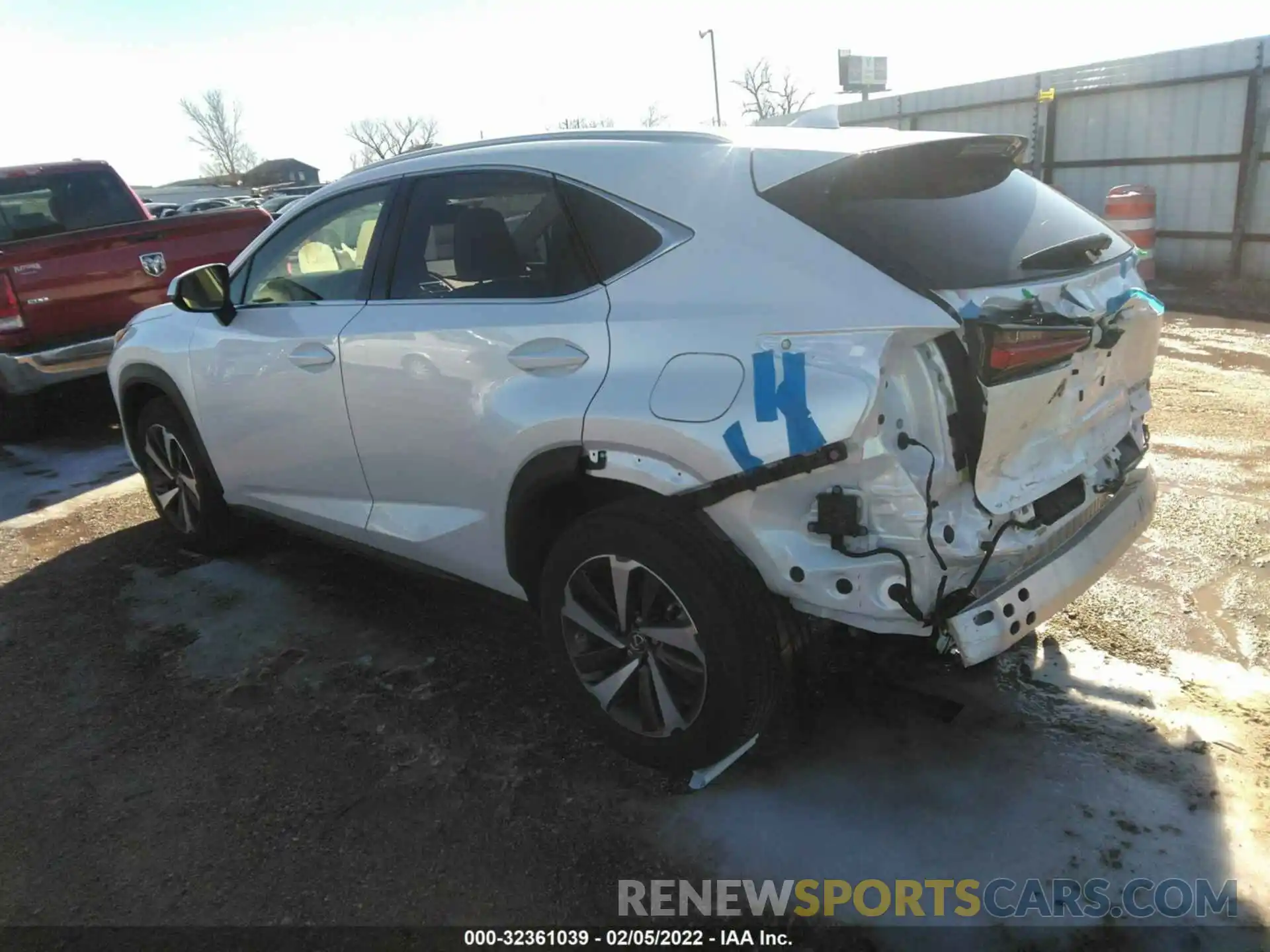 3 Photograph of a damaged car JTJGARBZ1L2176248 LEXUS NX 2020