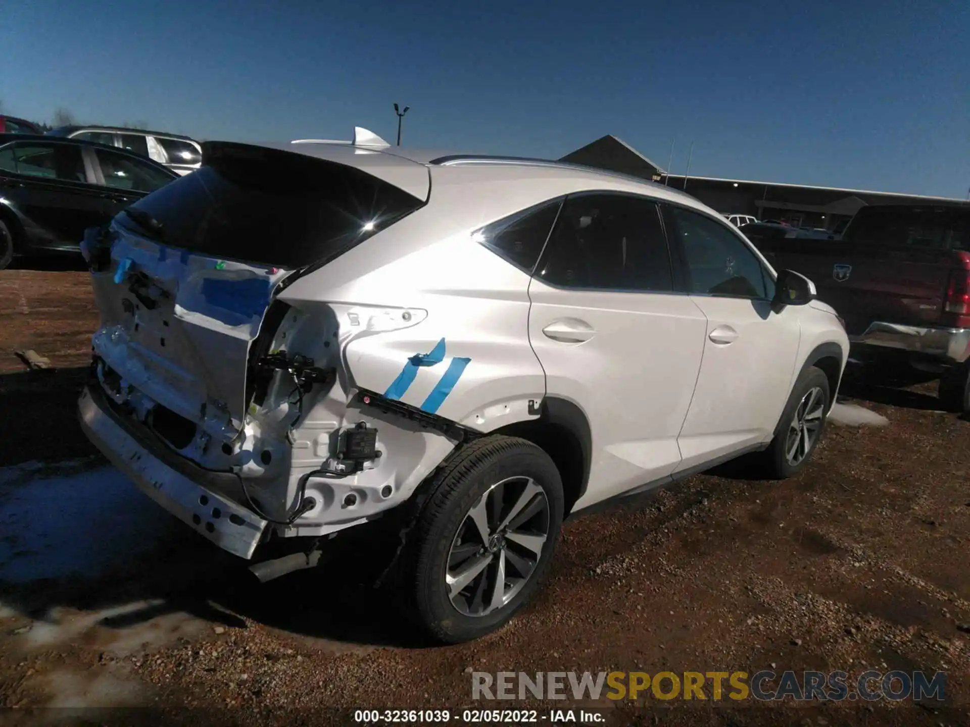 4 Photograph of a damaged car JTJGARBZ1L2176248 LEXUS NX 2020