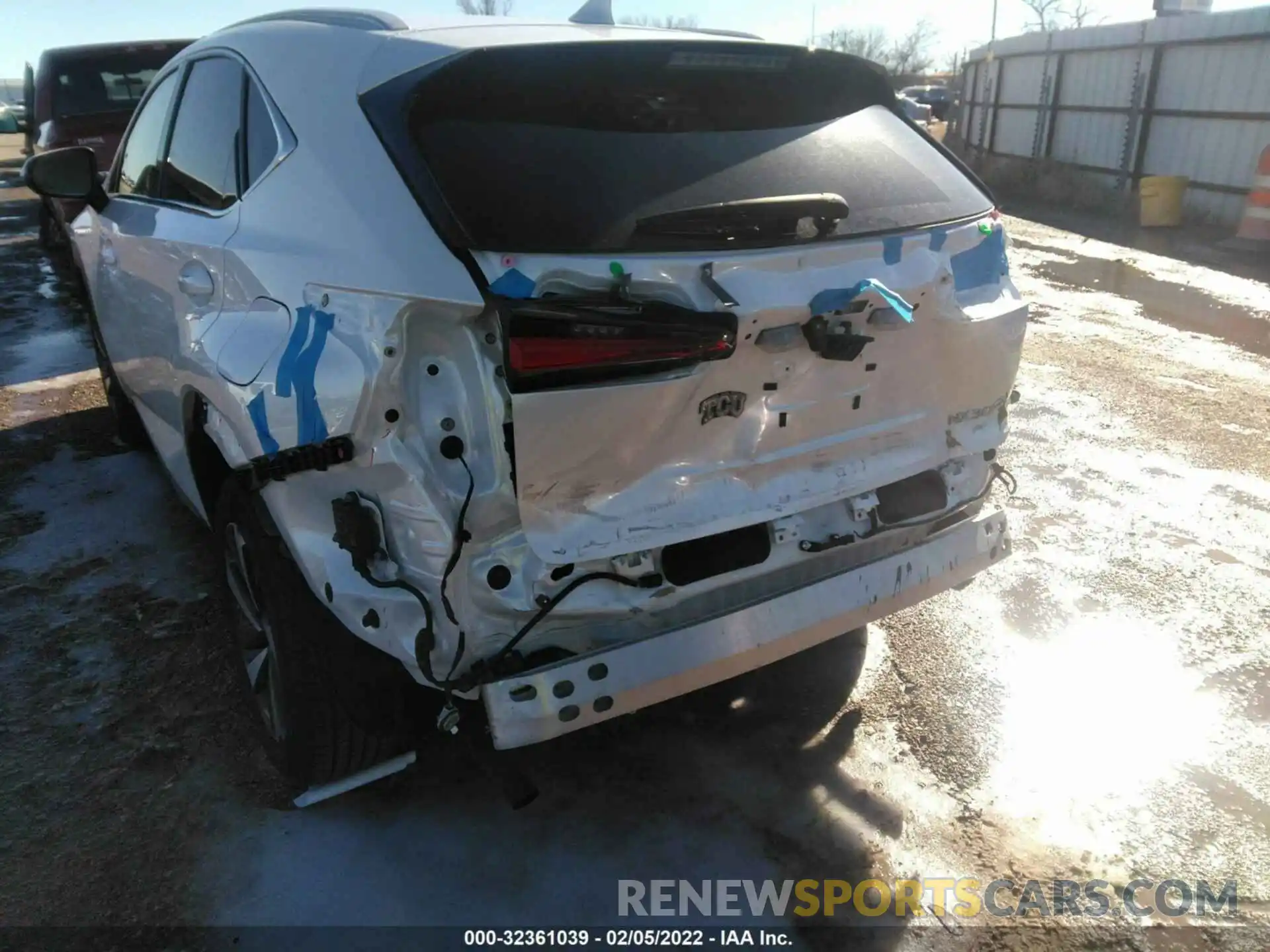 6 Фотография поврежденного автомобиля JTJGARBZ1L2176248 LEXUS NX 2020