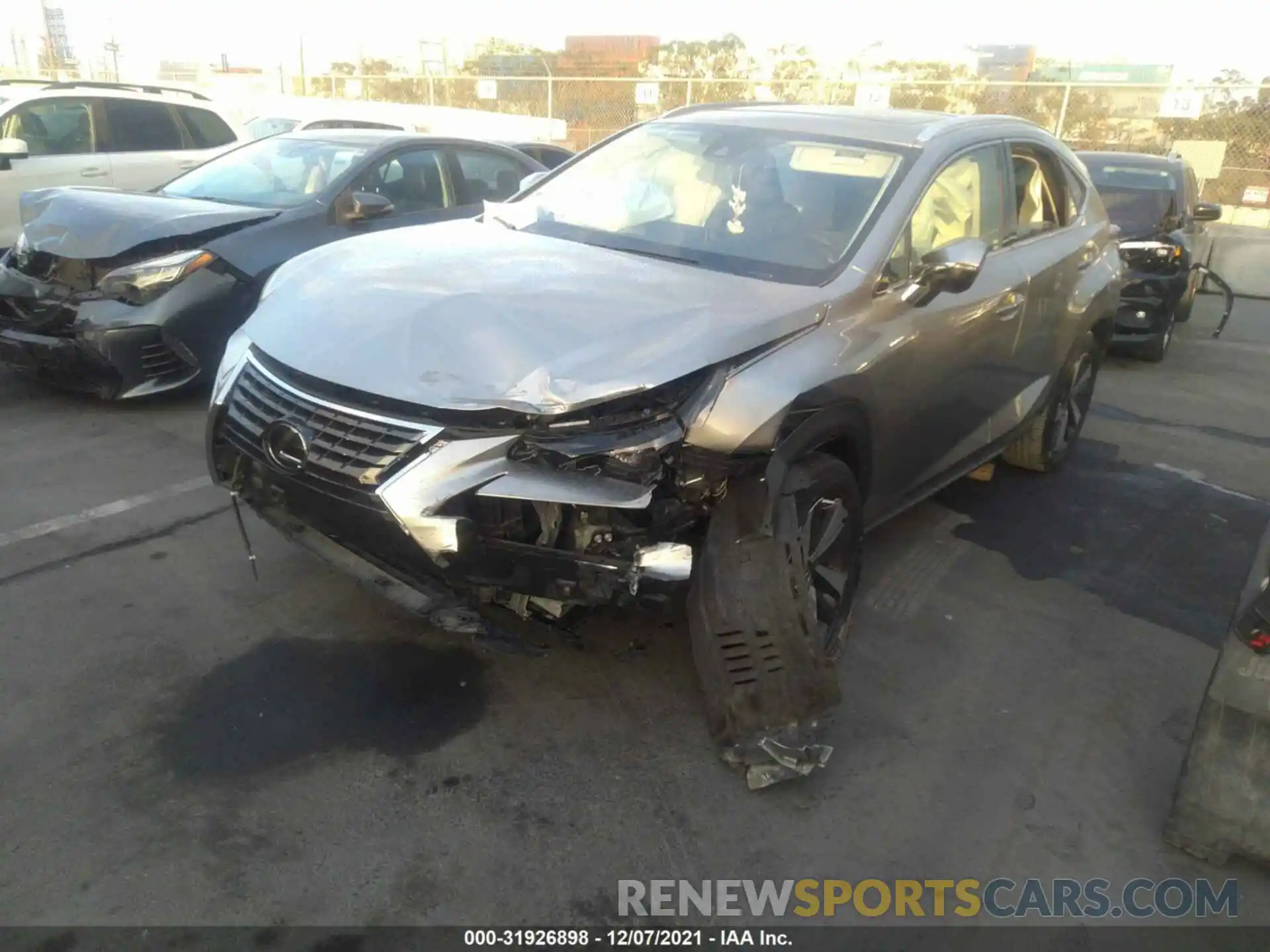 6 Photograph of a damaged car JTJGARBZ1L5004395 LEXUS NX 2020