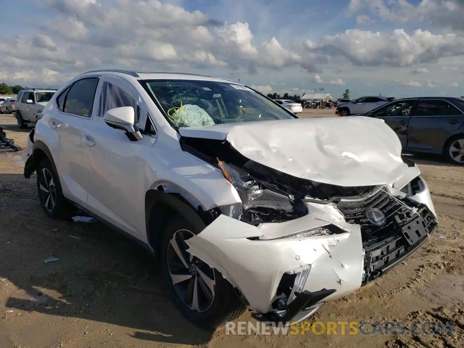 1 Photograph of a damaged car JTJGARBZ1L5013453 LEXUS NX 2020