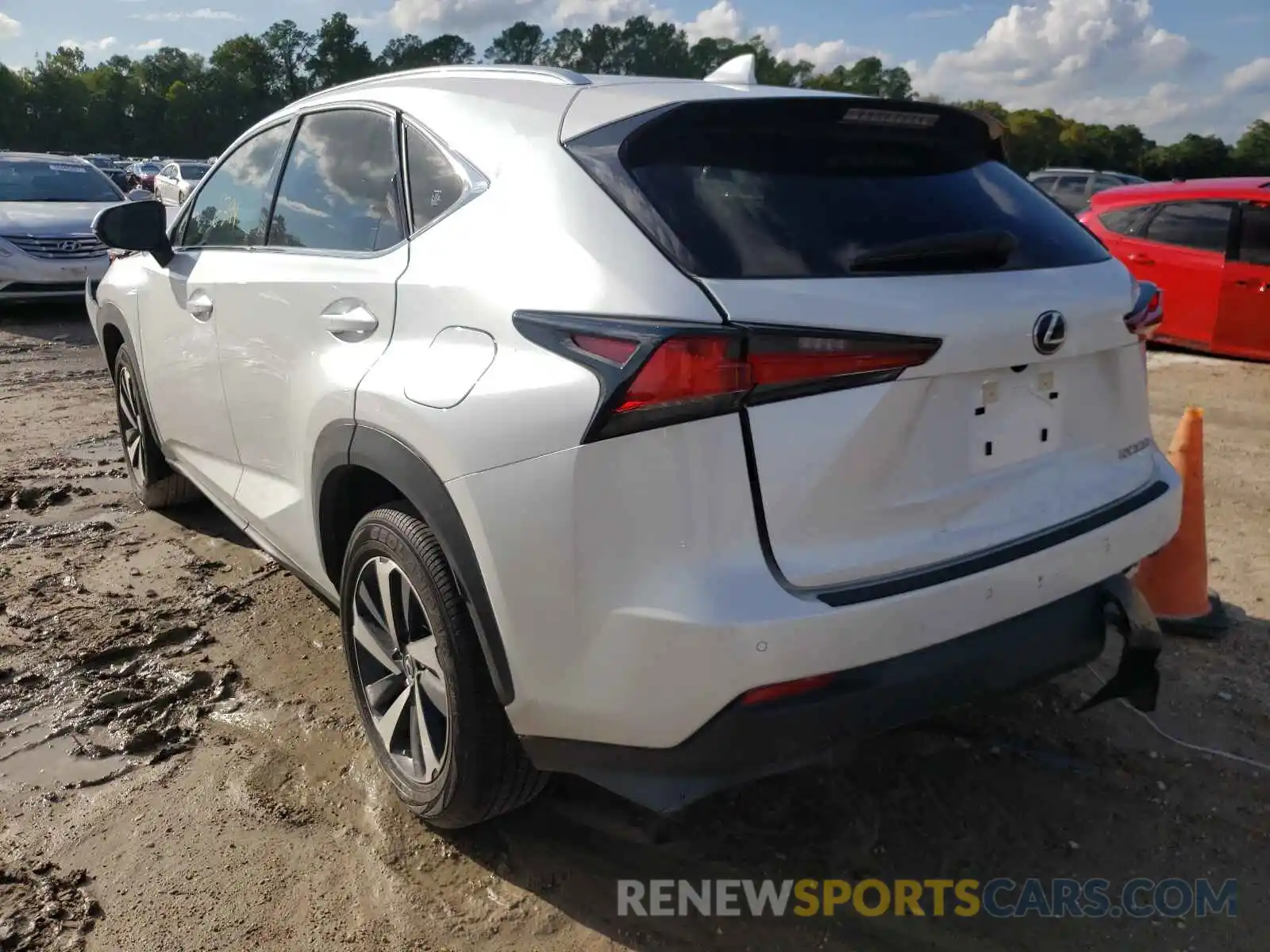 3 Photograph of a damaged car JTJGARBZ1L5013453 LEXUS NX 2020