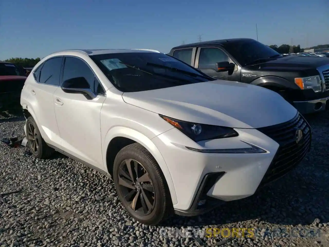 1 Photograph of a damaged car JTJGARBZ2L2168286 LEXUS NX 2020