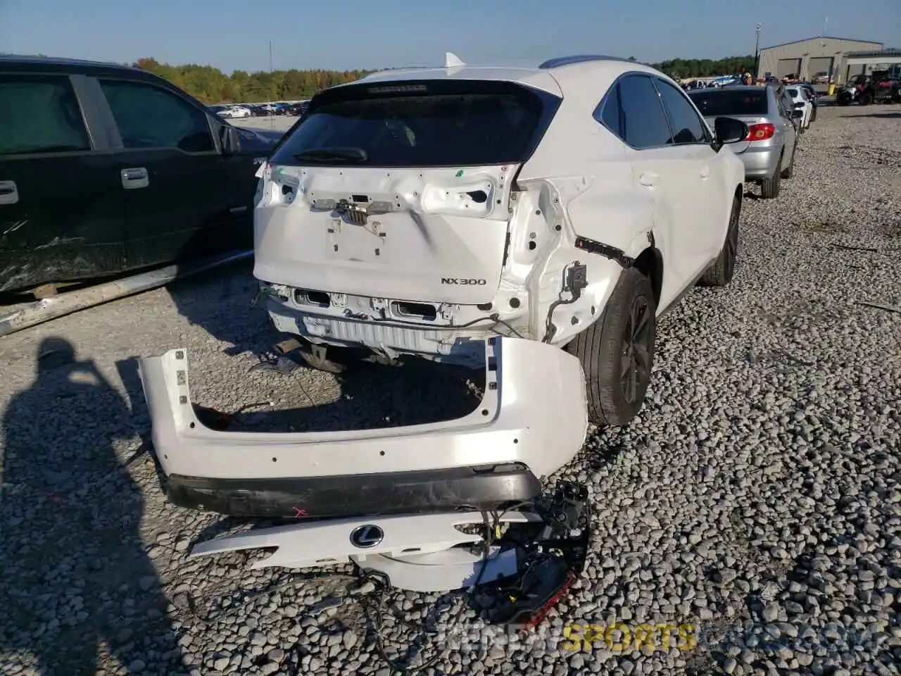 9 Photograph of a damaged car JTJGARBZ2L2168286 LEXUS NX 2020