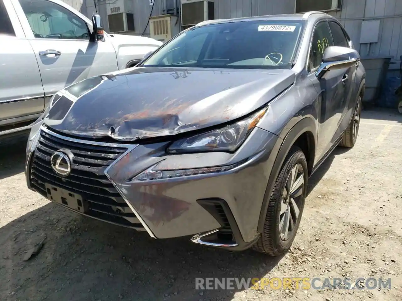 2 Photograph of a damaged car JTJGARBZ2L5013834 LEXUS NX 2020