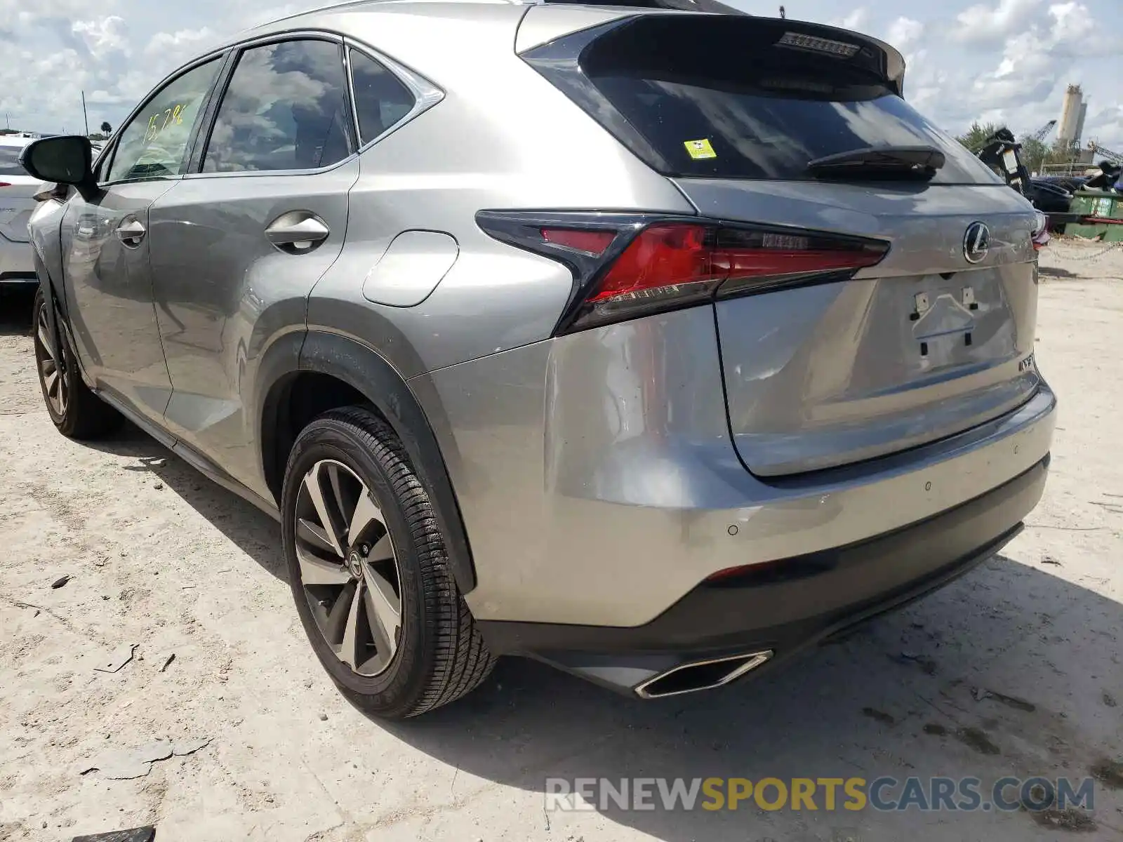 3 Photograph of a damaged car JTJGARBZ2L5014224 LEXUS NX 2020