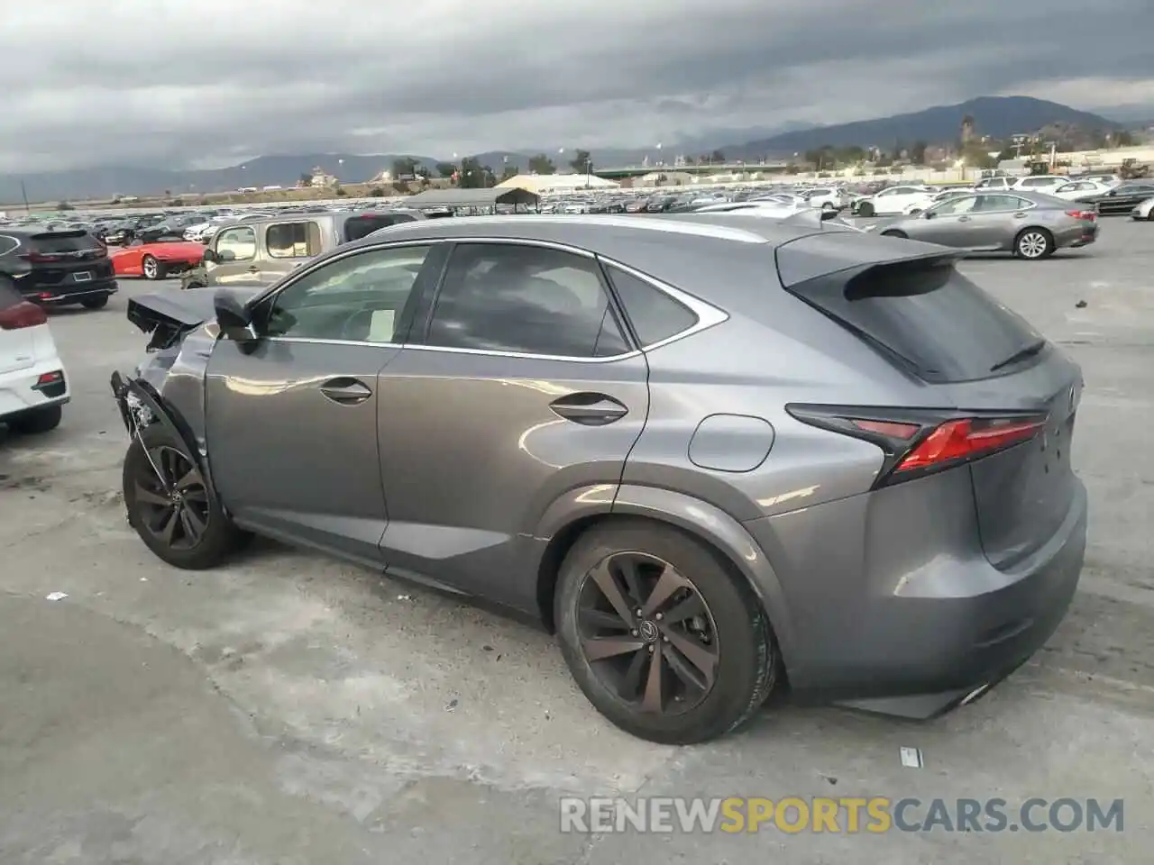 2 Photograph of a damaged car JTJGARBZ3L2171018 LEXUS NX 2020