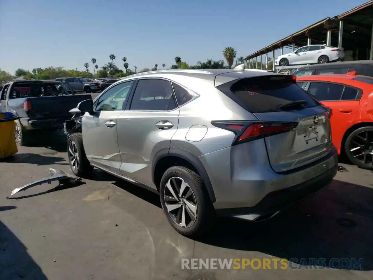 3 Photograph of a damaged car JTJGARBZ3L2177854 LEXUS NX 2020