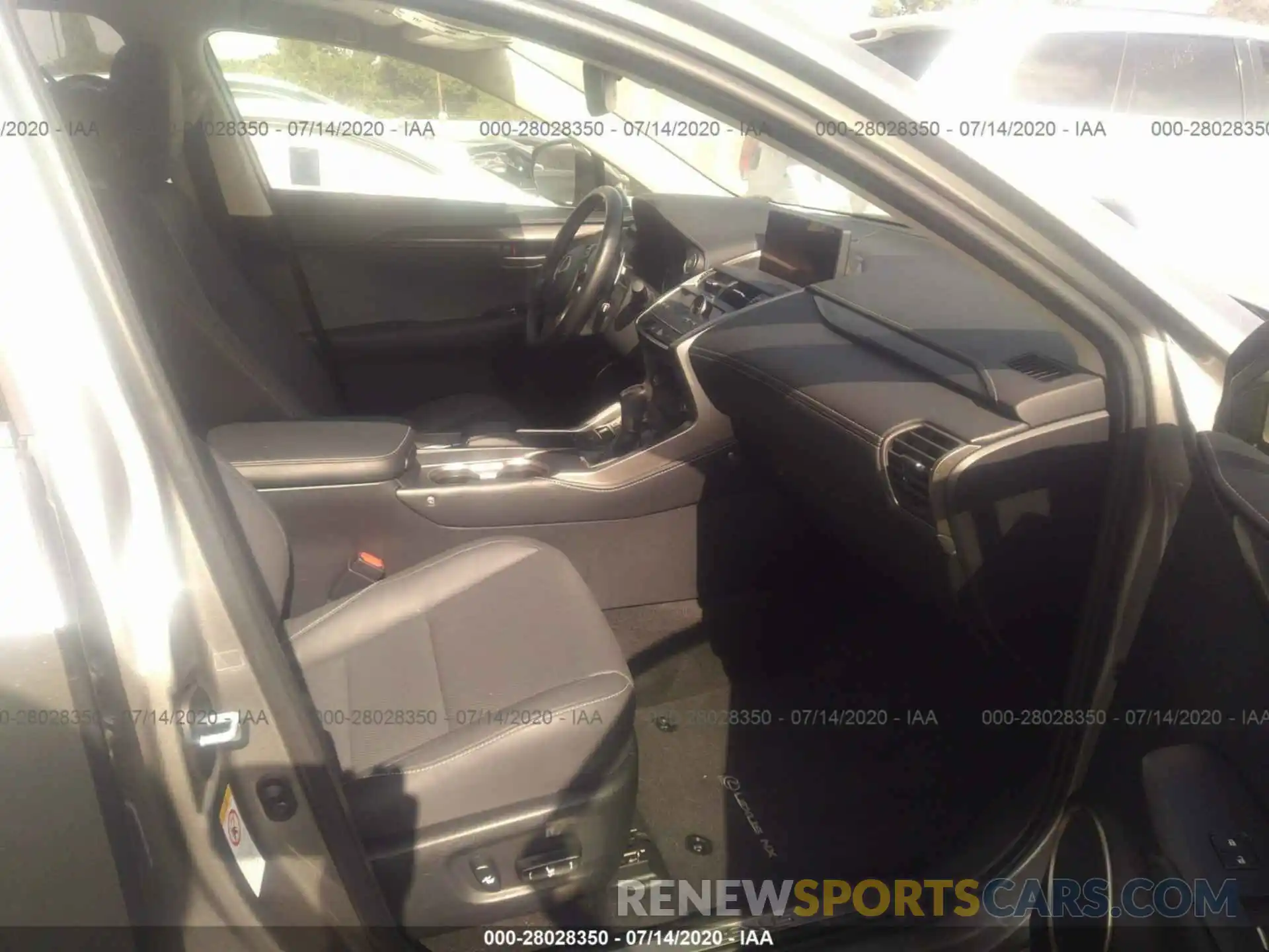 5 Photograph of a damaged car JTJGARBZ4L2161260 LEXUS NX 2020