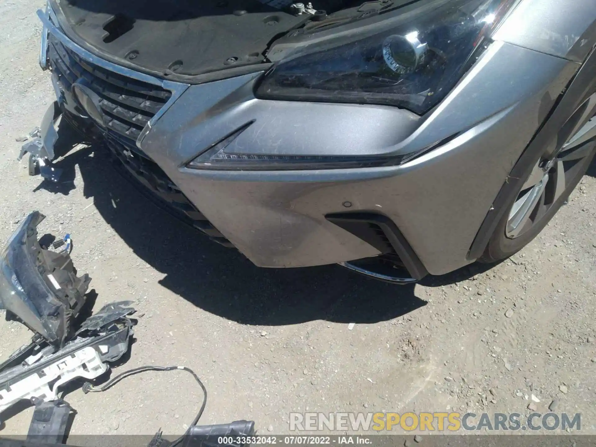 6 Фотография поврежденного автомобиля JTJGARBZ4L5013995 LEXUS NX 2020