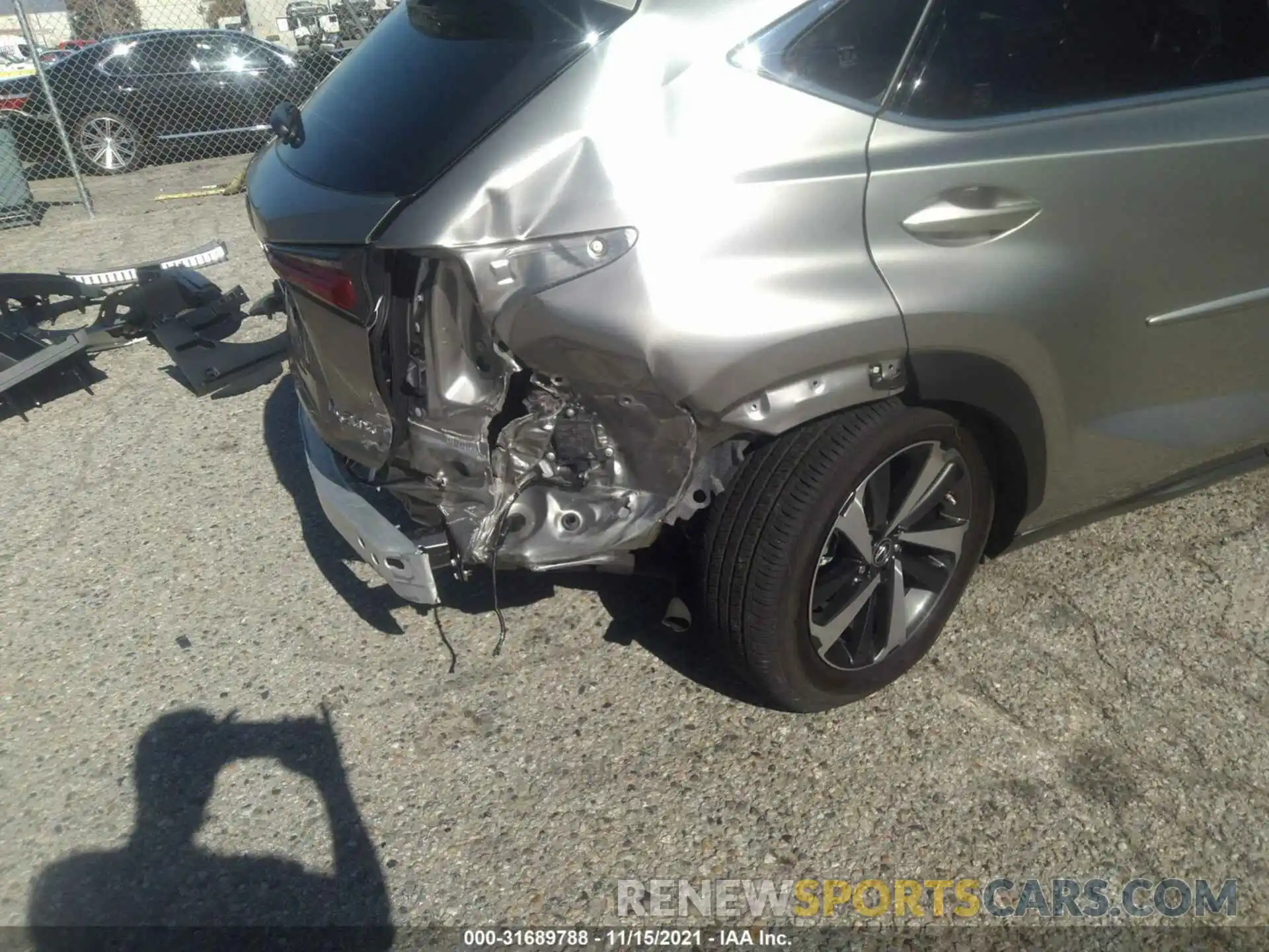 6 Photograph of a damaged car JTJGARBZ4L5014225 LEXUS NX 2020