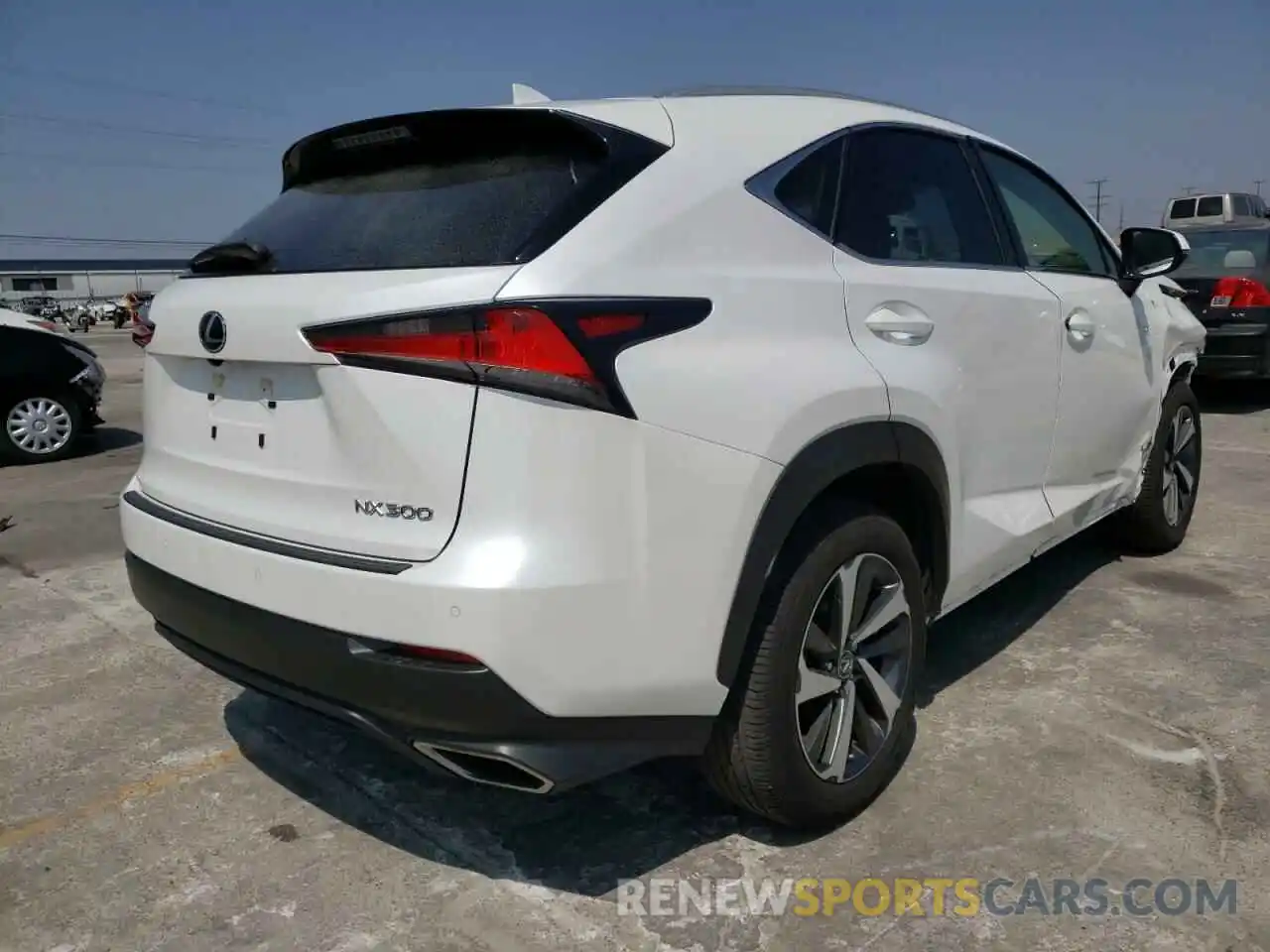 4 Фотография поврежденного автомобиля JTJGARBZ4L5016735 LEXUS NX 2020