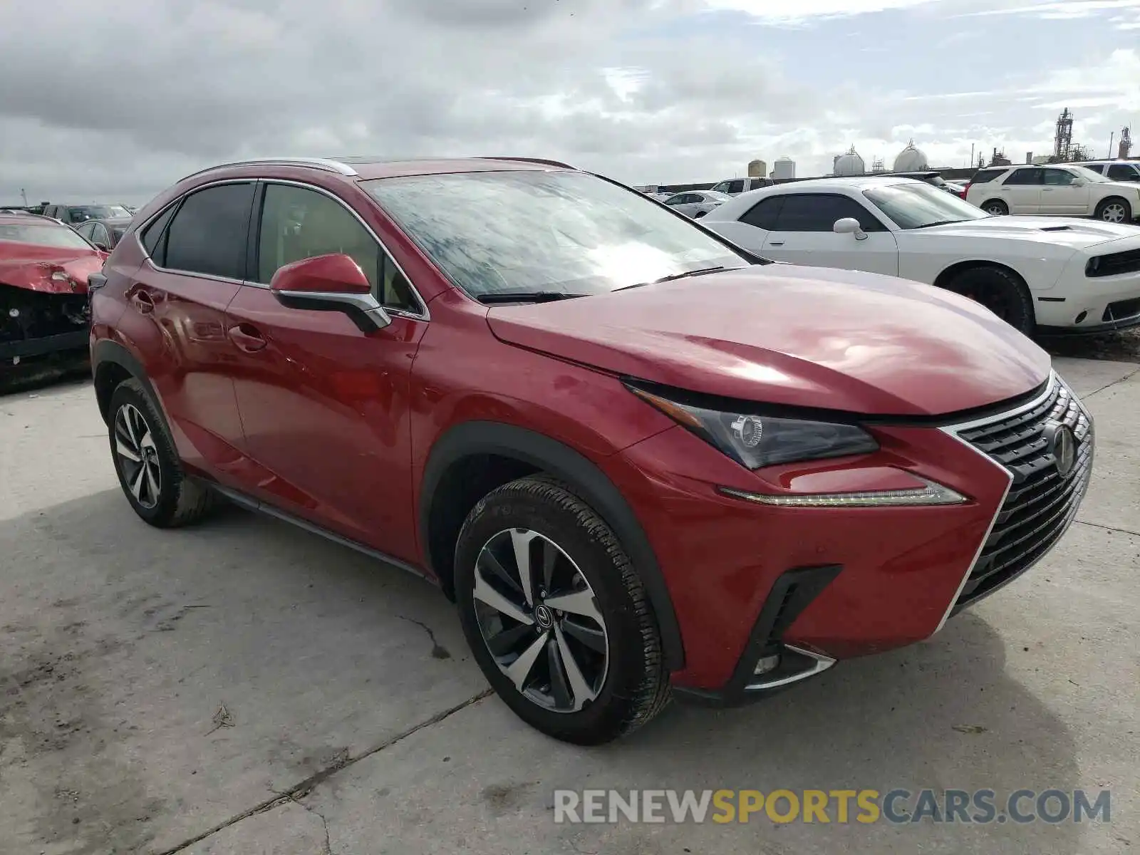 1 Photograph of a damaged car JTJGARBZ4L5017108 LEXUS NX 2020