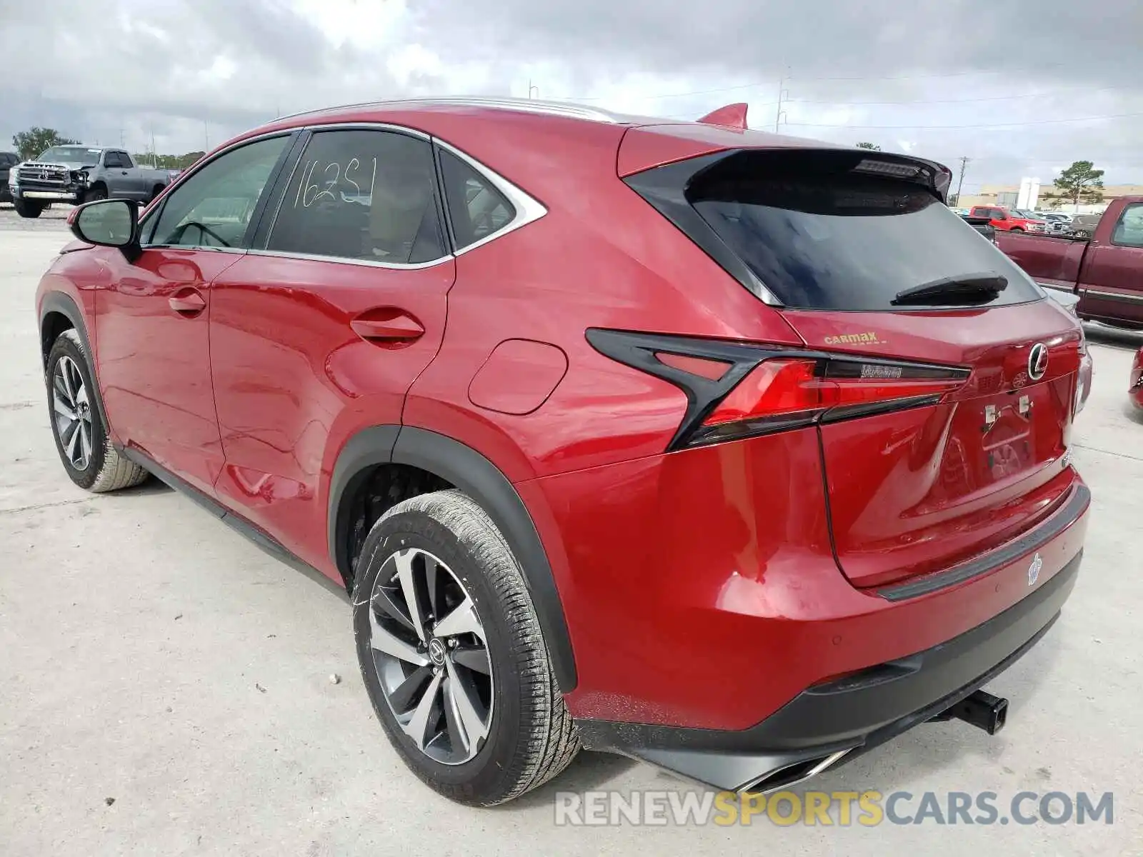 3 Фотография поврежденного автомобиля JTJGARBZ4L5017108 LEXUS NX 2020