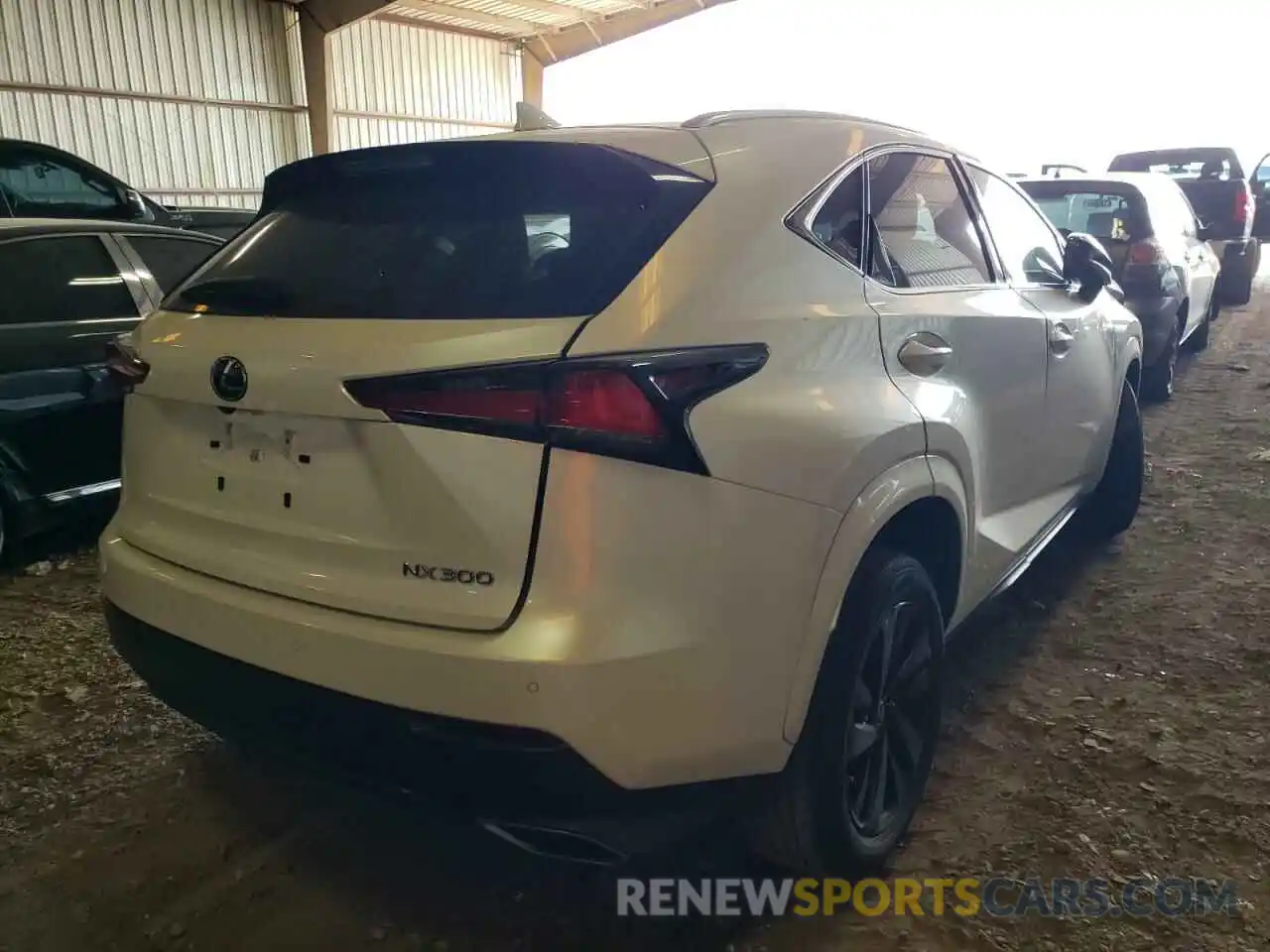 4 Фотография поврежденного автомобиля JTJGARBZ5L2169271 LEXUS NX 2020