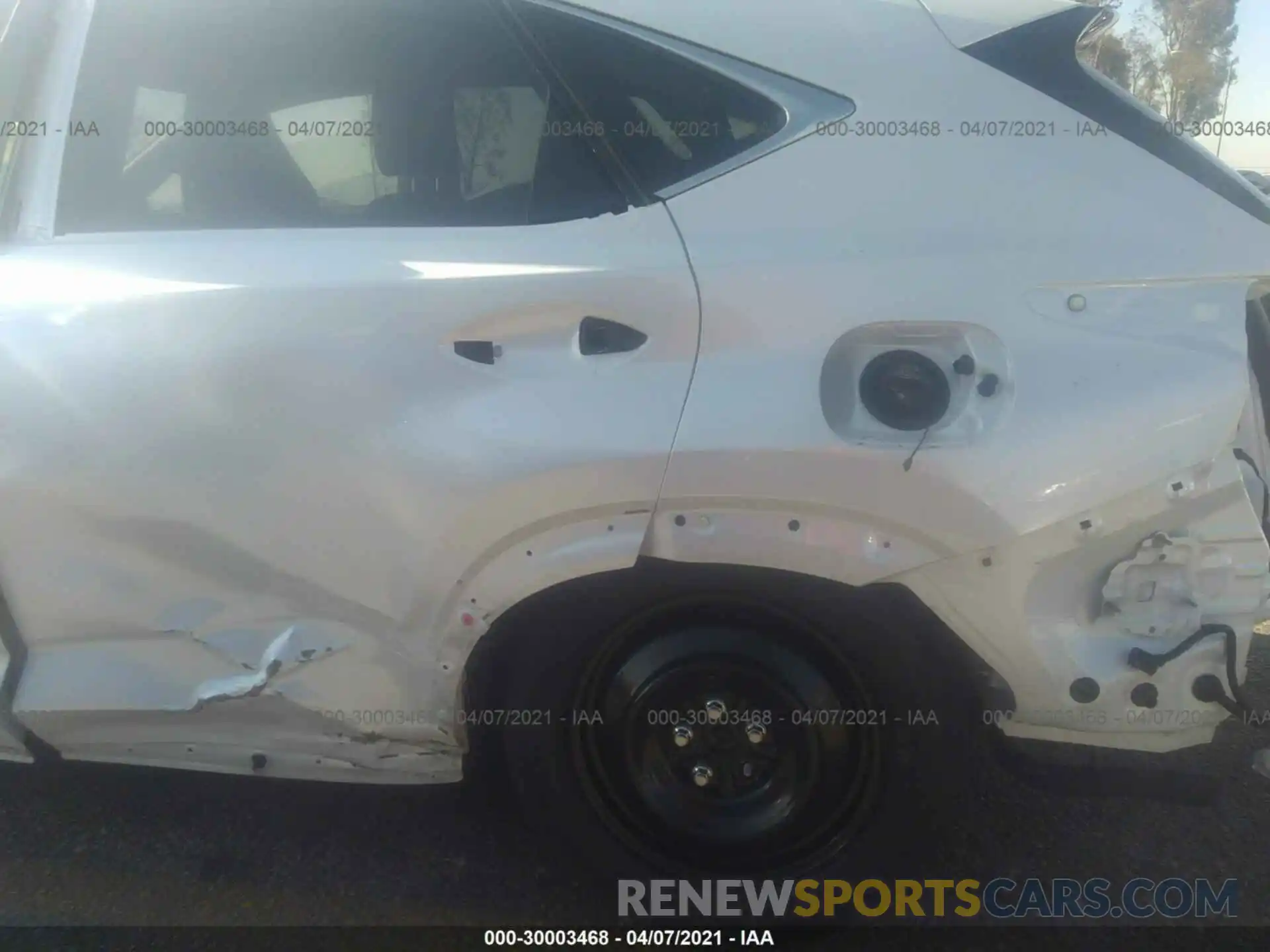 6 Photograph of a damaged car JTJGARBZ5L5004383 LEXUS NX 2020