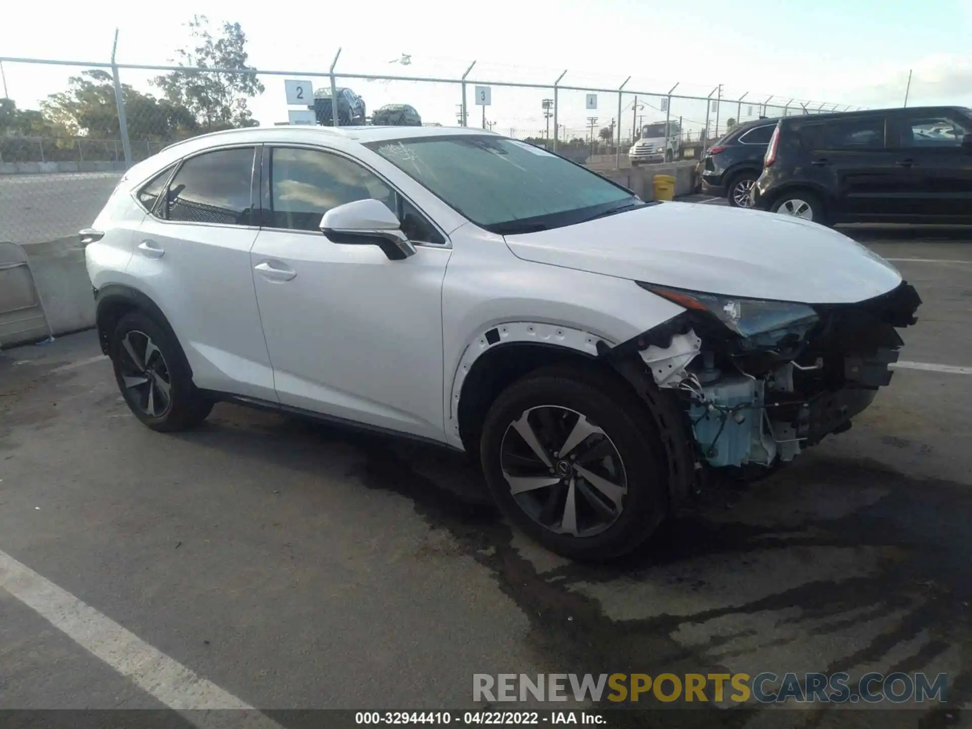 1 Photograph of a damaged car JTJGARBZ5L5011740 LEXUS NX 2020