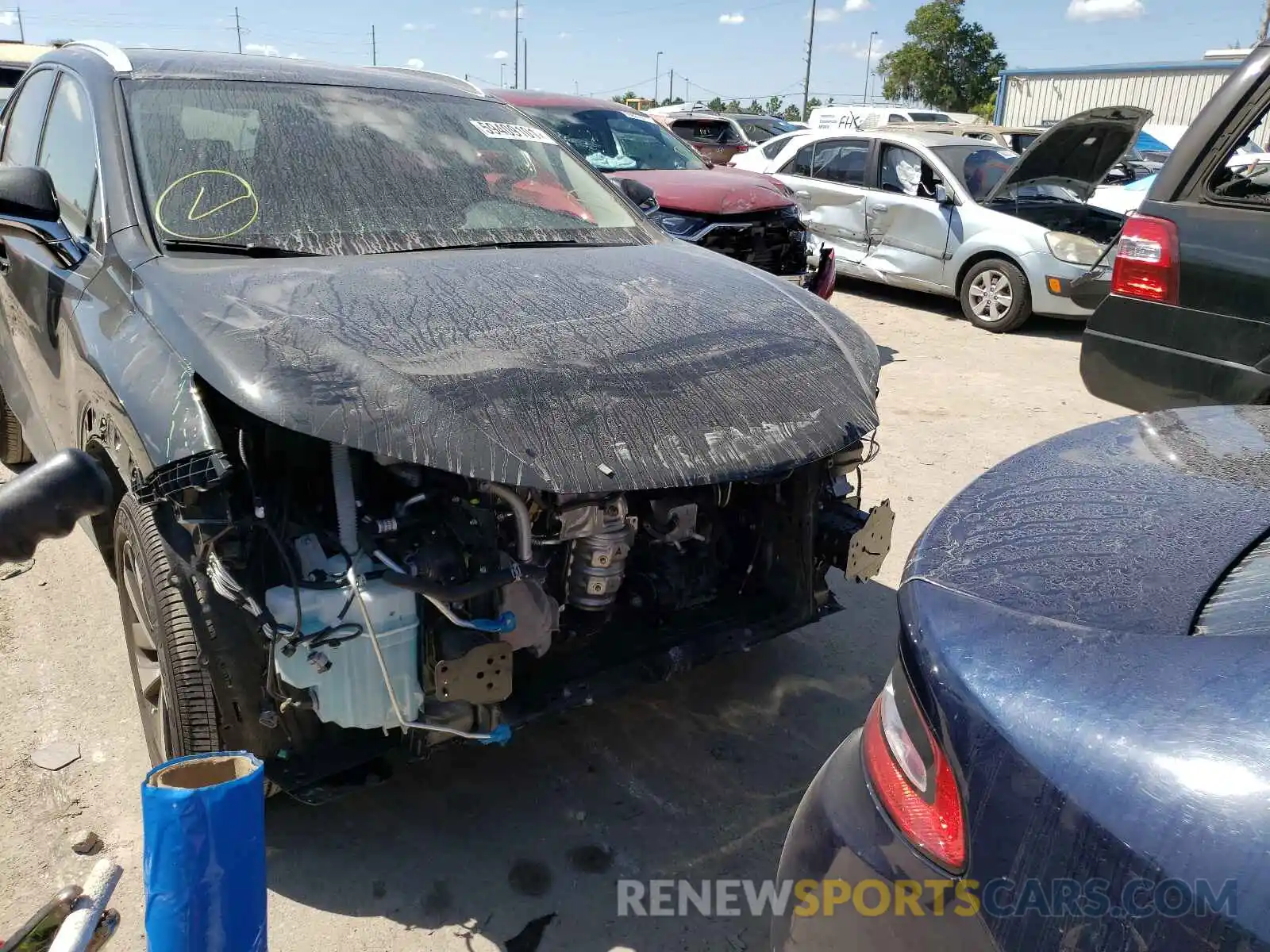 9 Photograph of a damaged car JTJGARBZ5L5014072 LEXUS NX 2020