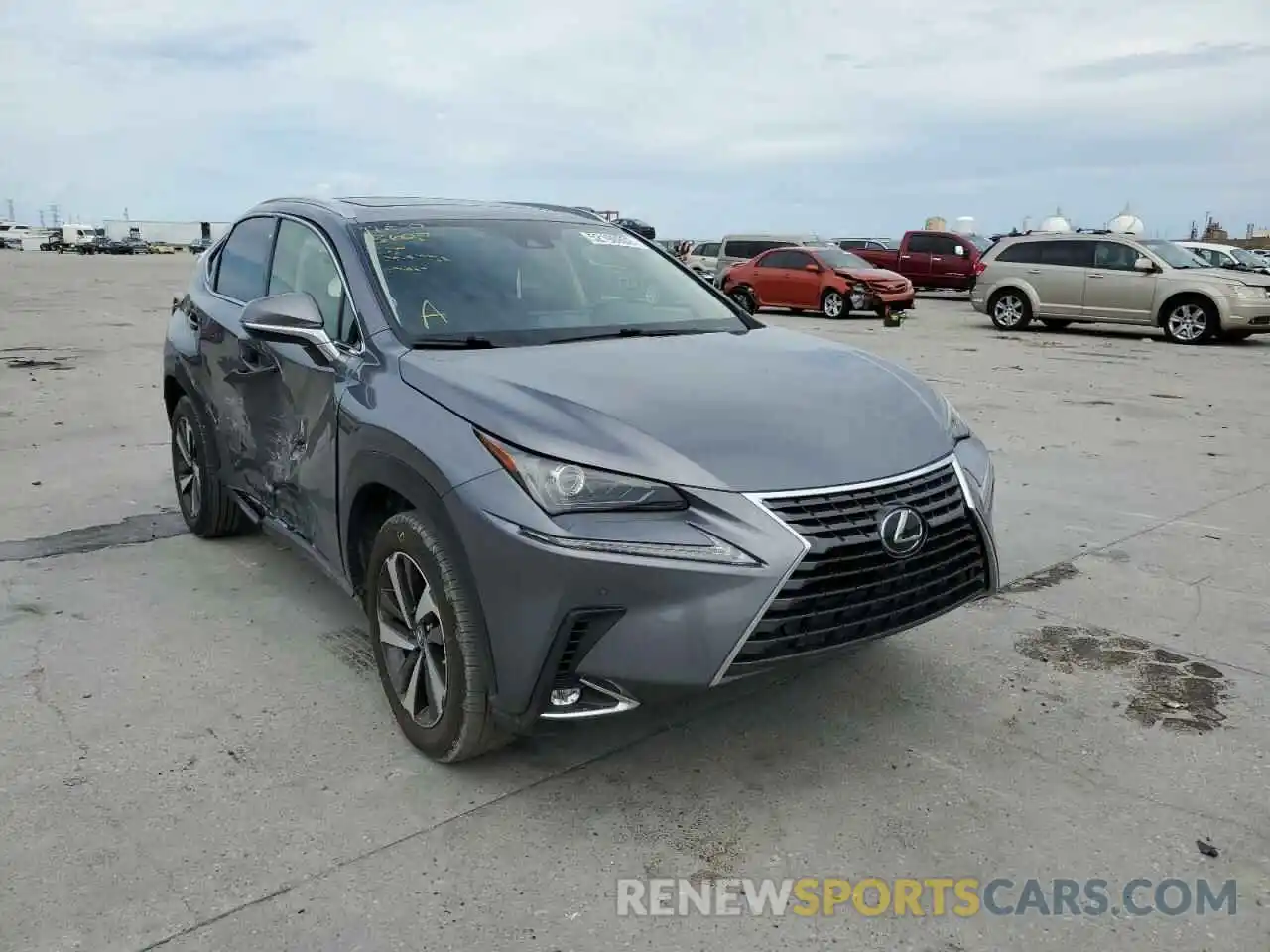 1 Photograph of a damaged car JTJGARBZ5L5016209 LEXUS NX 2020