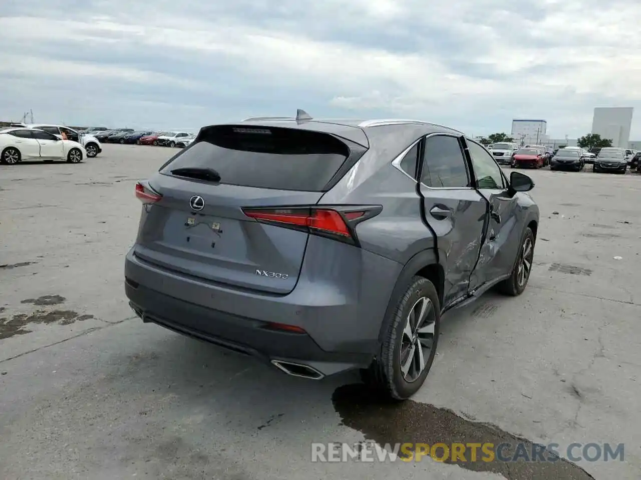 4 Photograph of a damaged car JTJGARBZ5L5016209 LEXUS NX 2020