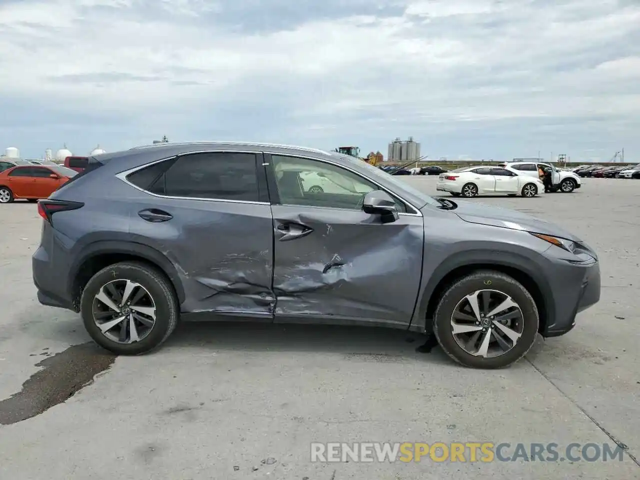 9 Фотография поврежденного автомобиля JTJGARBZ5L5016209 LEXUS NX 2020