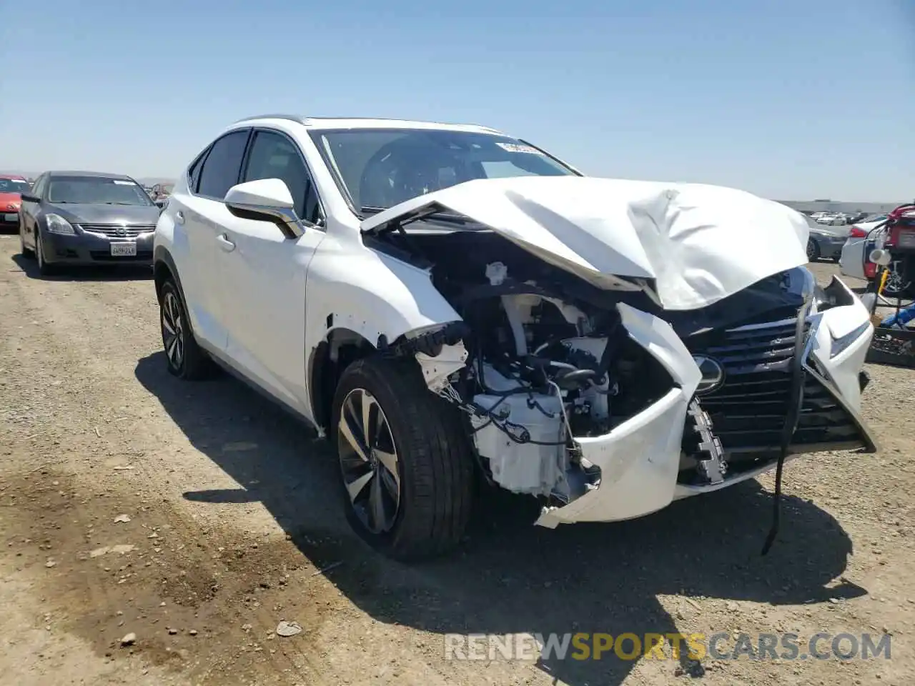 1 Photograph of a damaged car JTJGARBZ5L5020454 LEXUS NX 2020