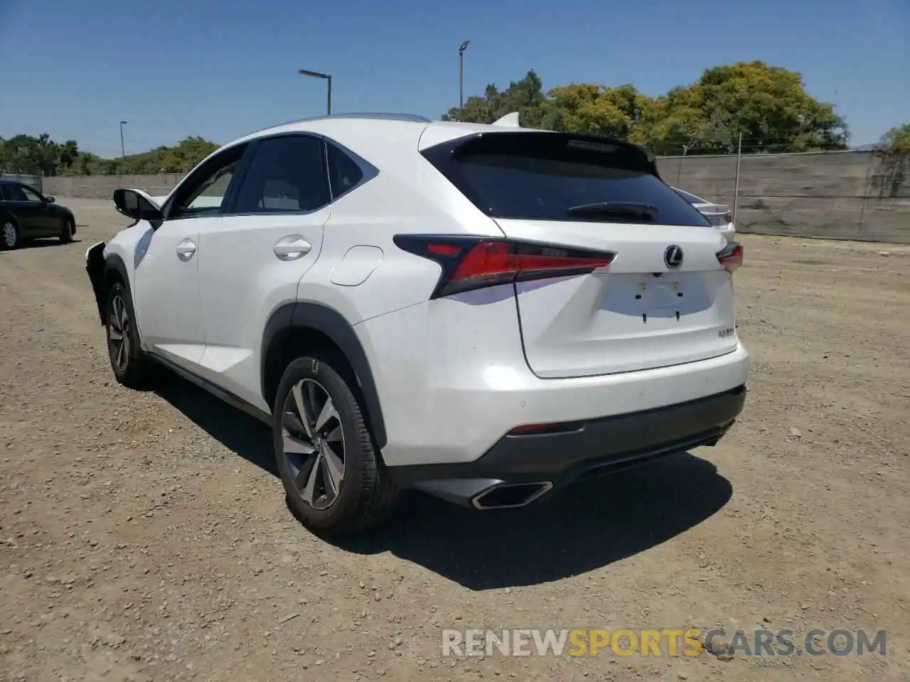 3 Photograph of a damaged car JTJGARBZ5L5020454 LEXUS NX 2020