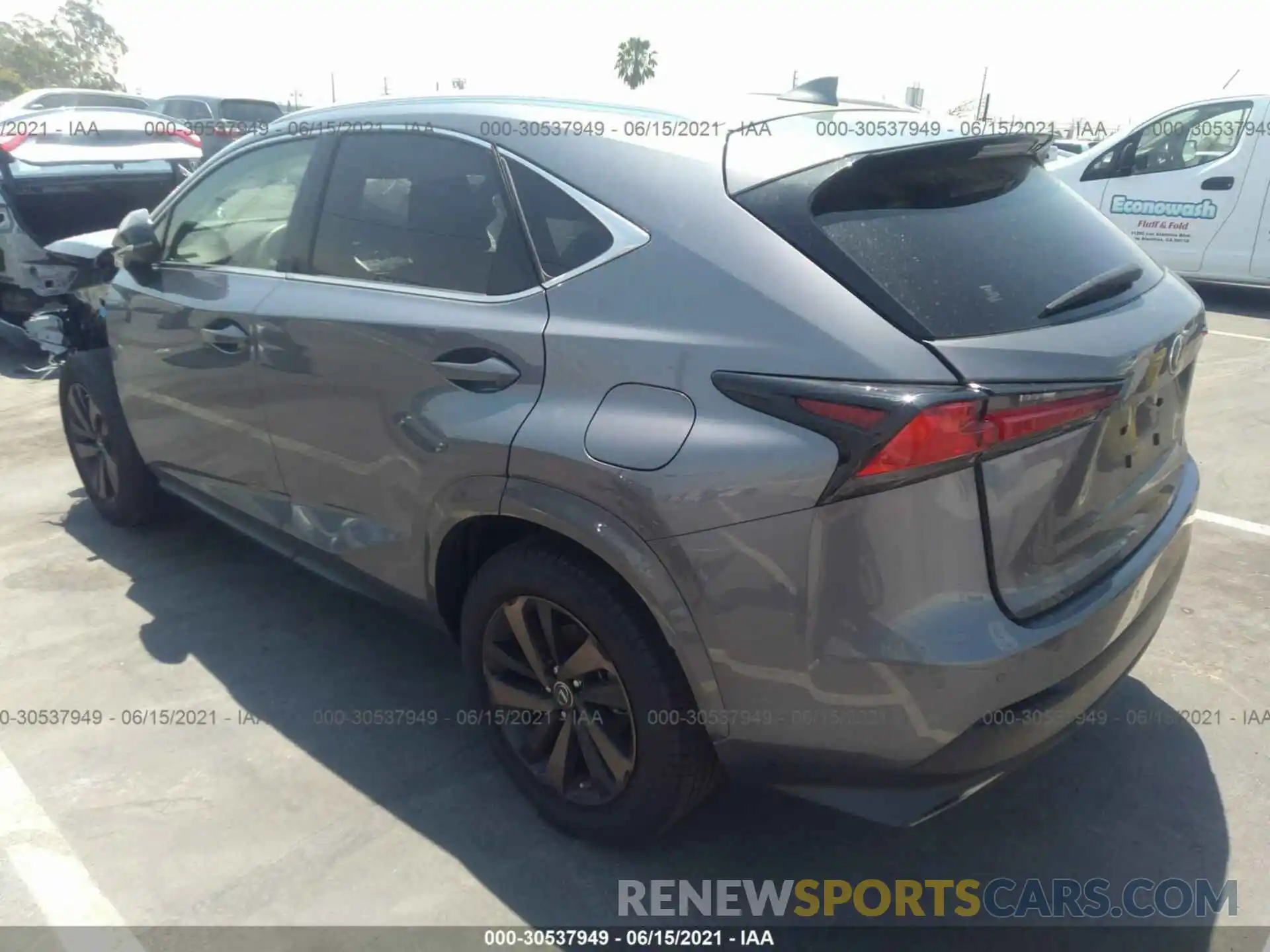 3 Photograph of a damaged car JTJGARBZ6L2167447 LEXUS NX 2020