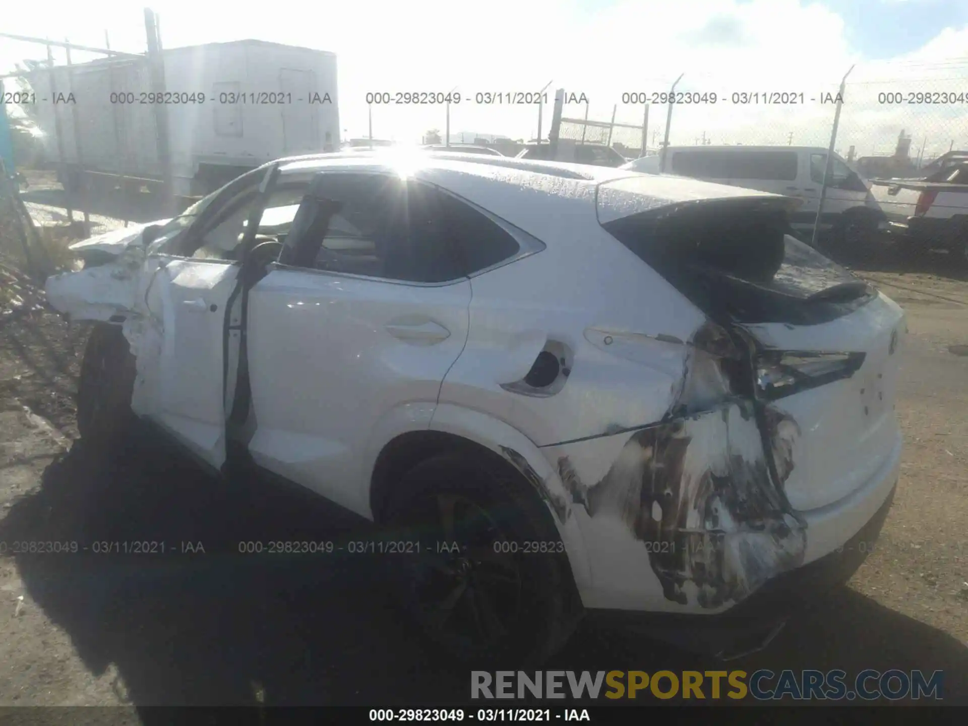 3 Photograph of a damaged car JTJGARBZ6L2170851 LEXUS NX 2020