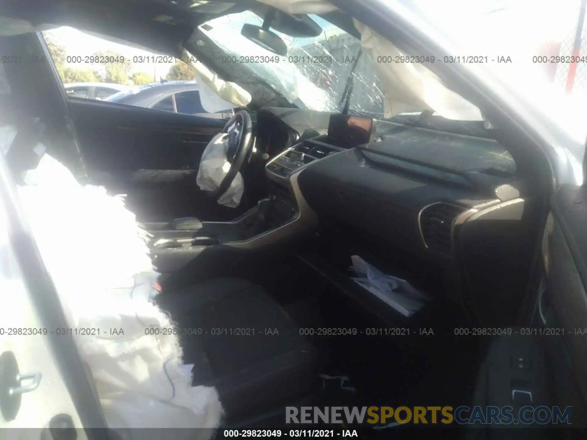 5 Photograph of a damaged car JTJGARBZ6L2170851 LEXUS NX 2020