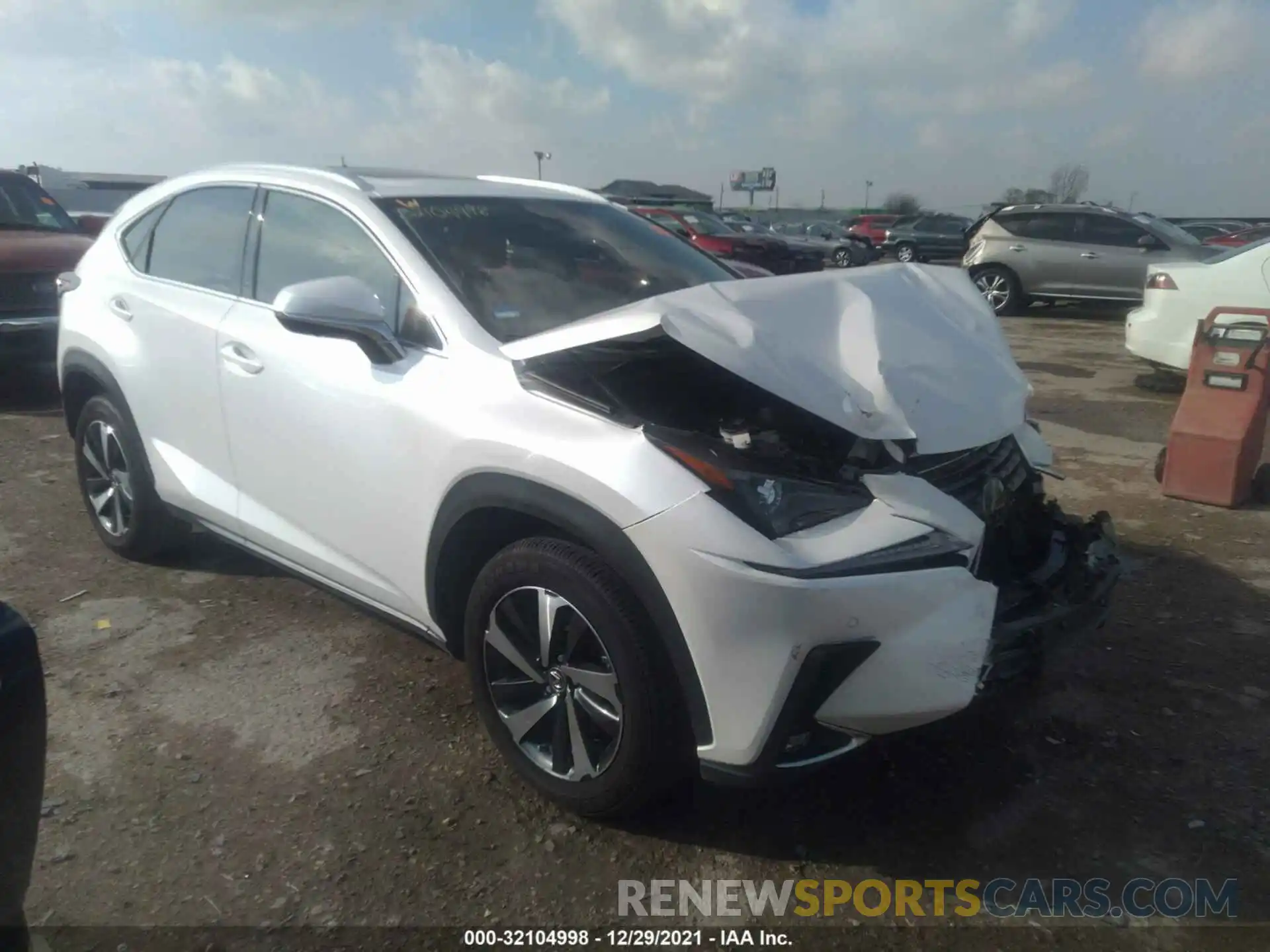 1 Photograph of a damaged car JTJGARBZ6L5016865 LEXUS NX 2020