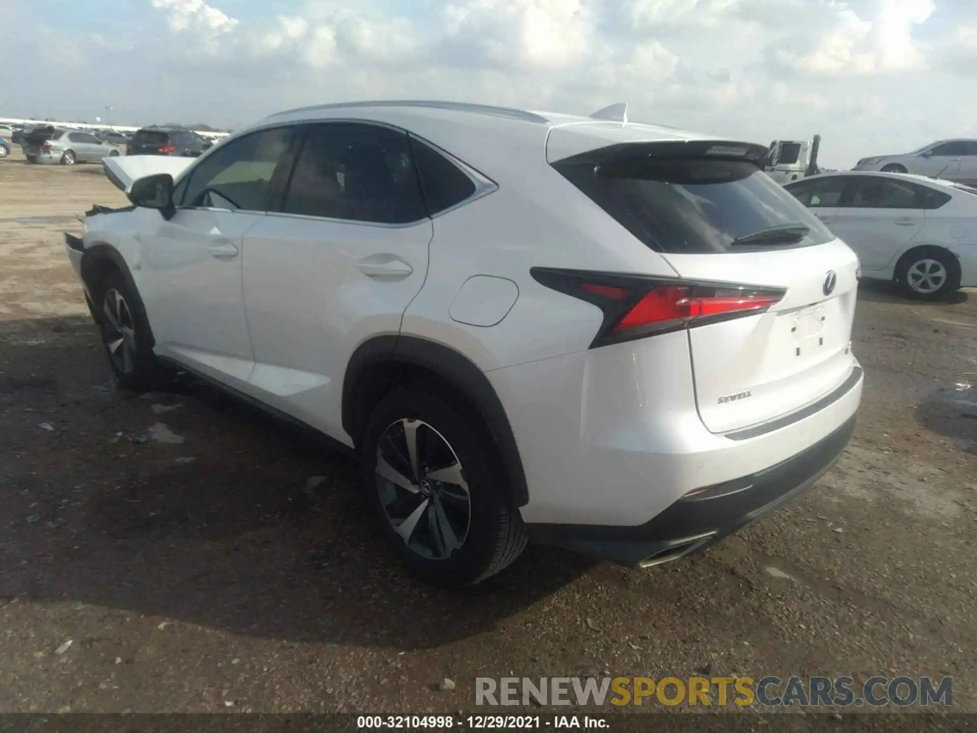 3 Photograph of a damaged car JTJGARBZ6L5016865 LEXUS NX 2020