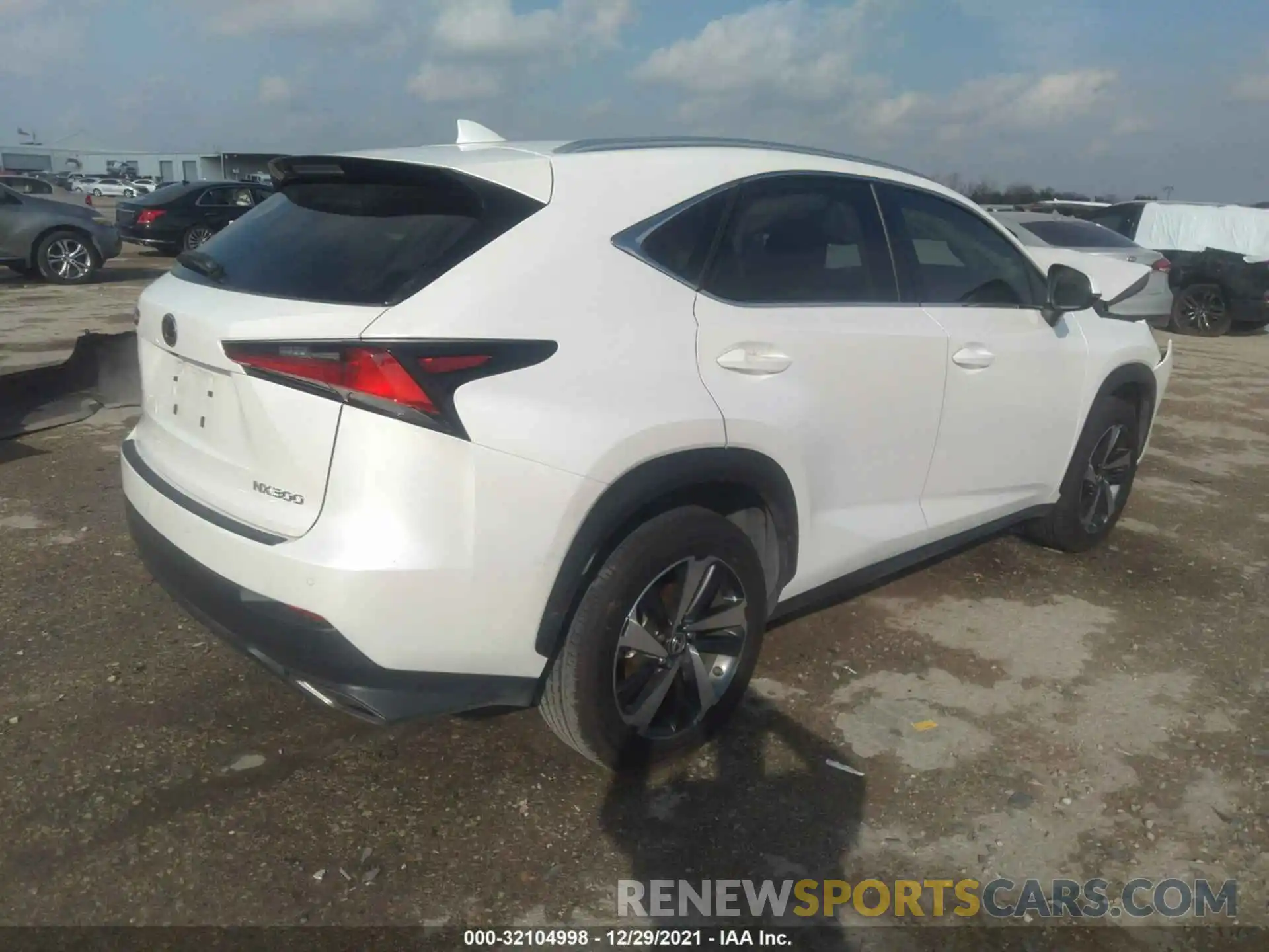 4 Photograph of a damaged car JTJGARBZ6L5016865 LEXUS NX 2020