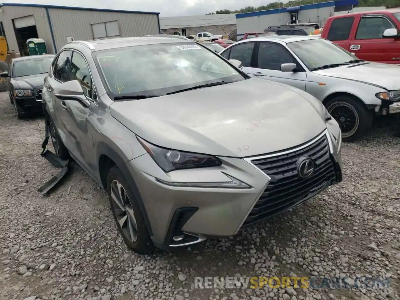 1 Фотография поврежденного автомобиля JTJGARBZ7L2159406 LEXUS NX 2020