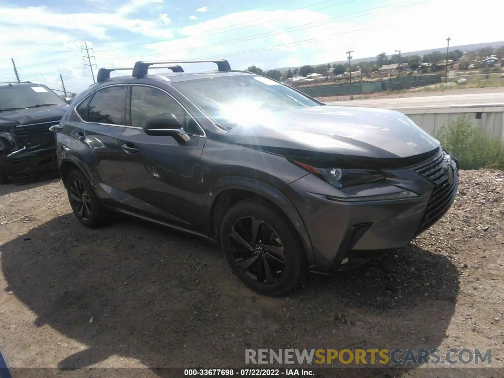 1 Photograph of a damaged car JTJGARBZ7L2169420 LEXUS NX 2020