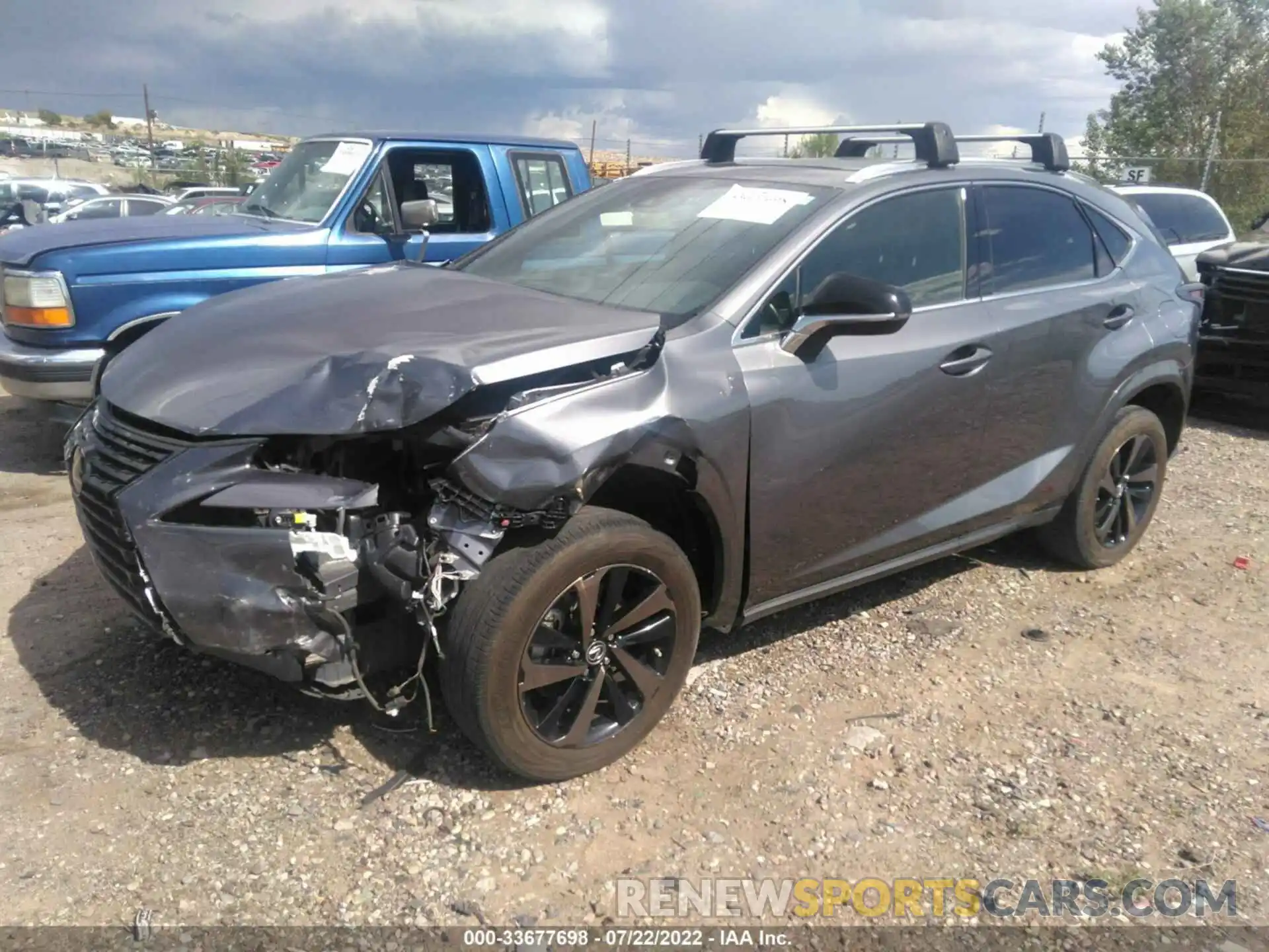 2 Photograph of a damaged car JTJGARBZ7L2169420 LEXUS NX 2020