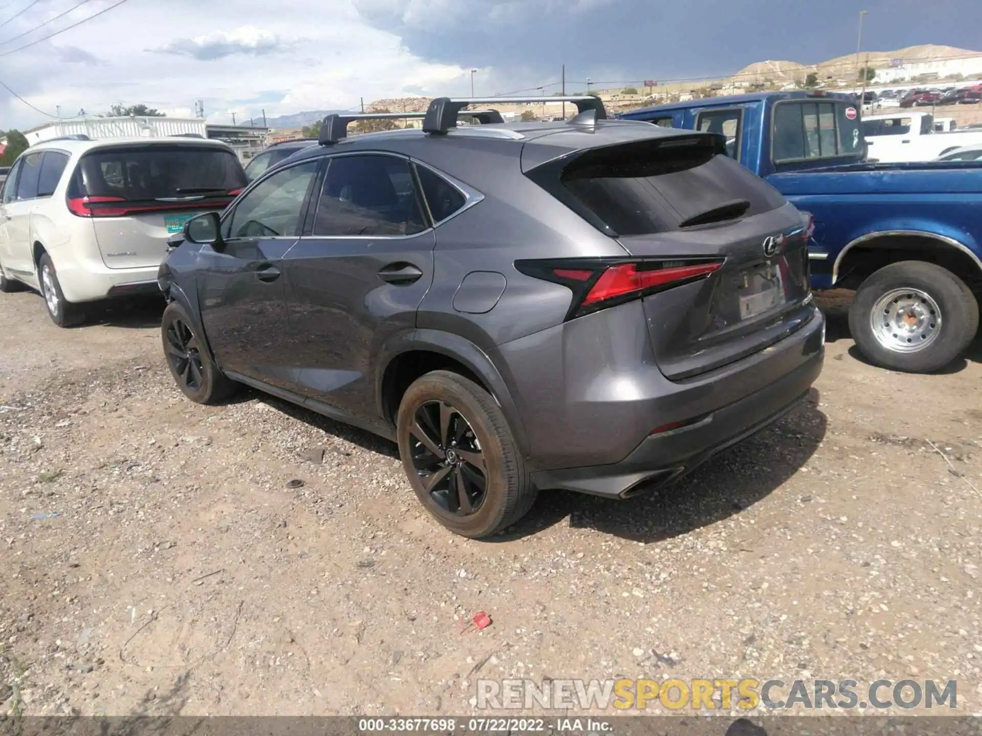 3 Photograph of a damaged car JTJGARBZ7L2169420 LEXUS NX 2020