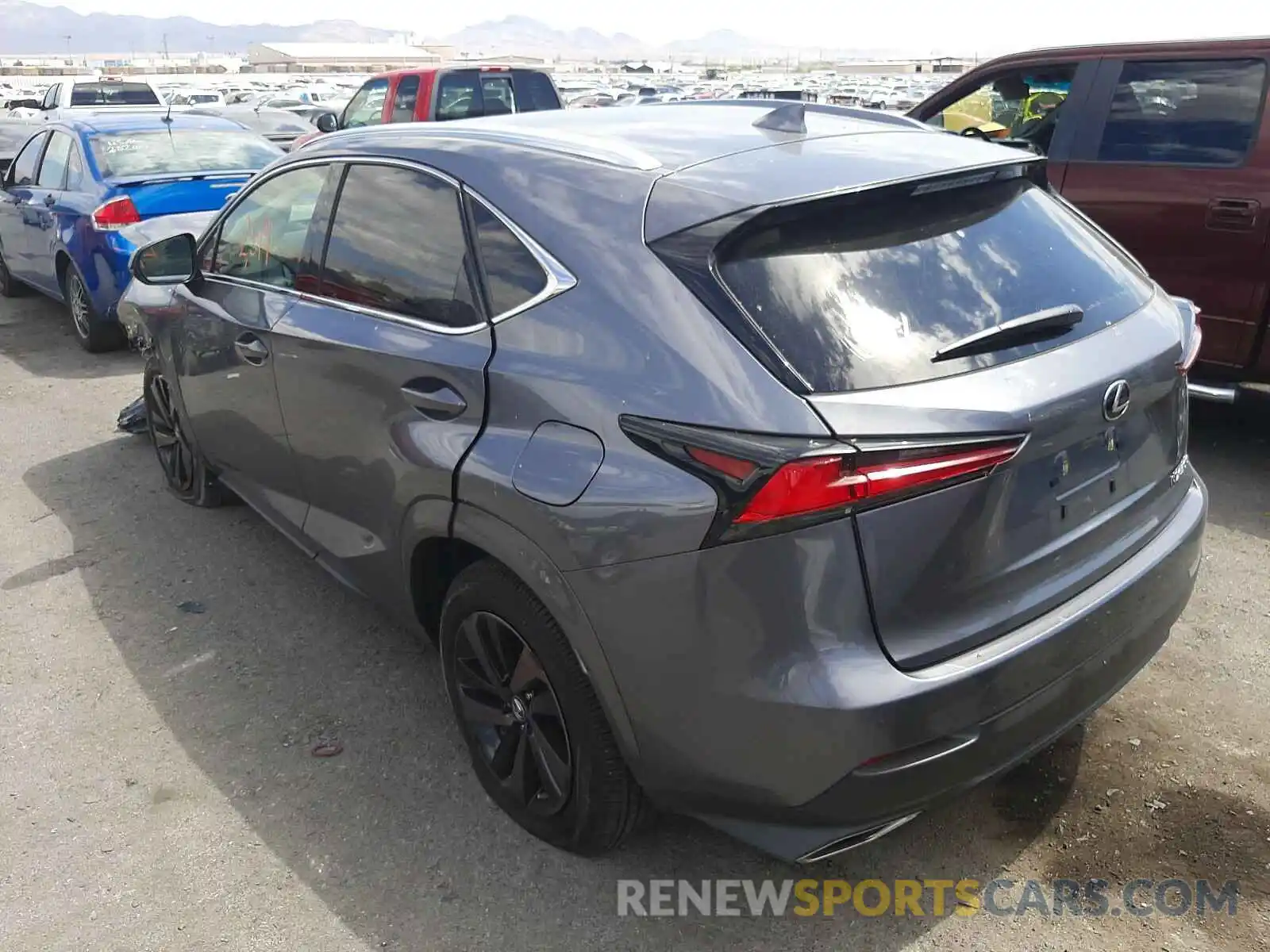 3 Photograph of a damaged car JTJGARBZ7L2170695 LEXUS NX 2020