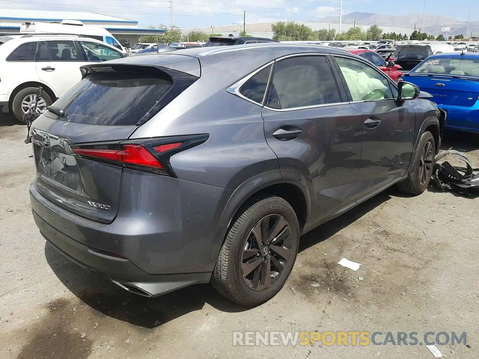 4 Photograph of a damaged car JTJGARBZ7L2170695 LEXUS NX 2020